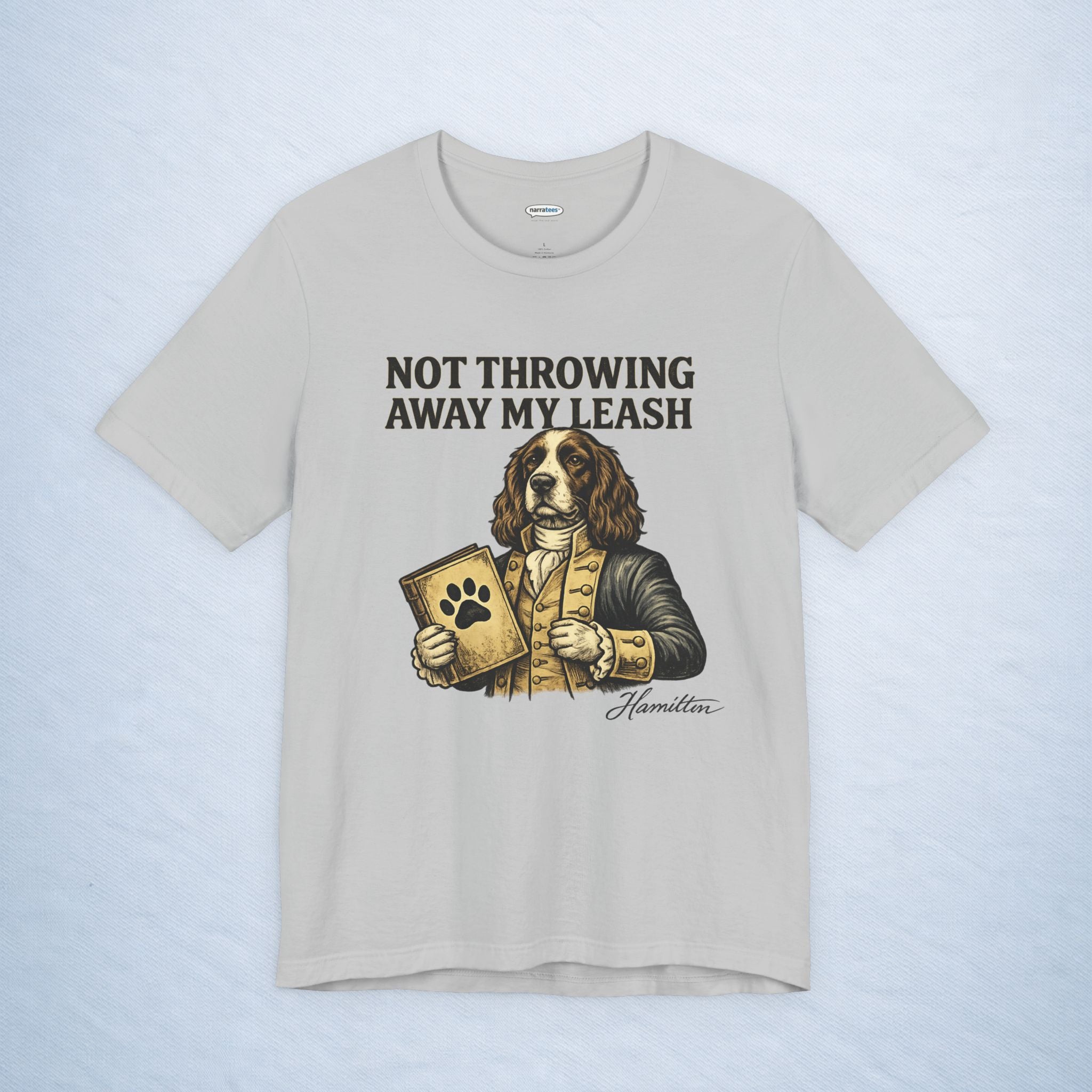 hamilton: not throwing away my leash