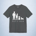 dad's crew: son + 2 dogs