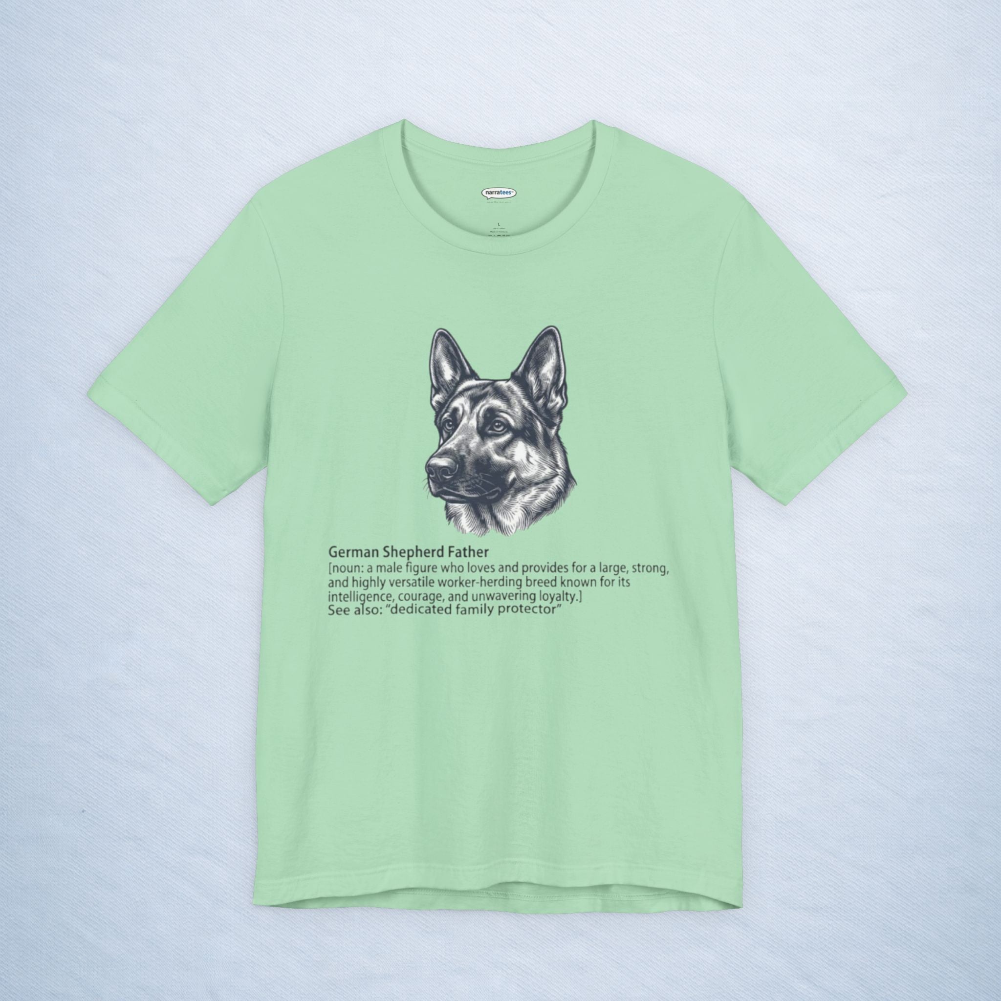 german shepherd father definition