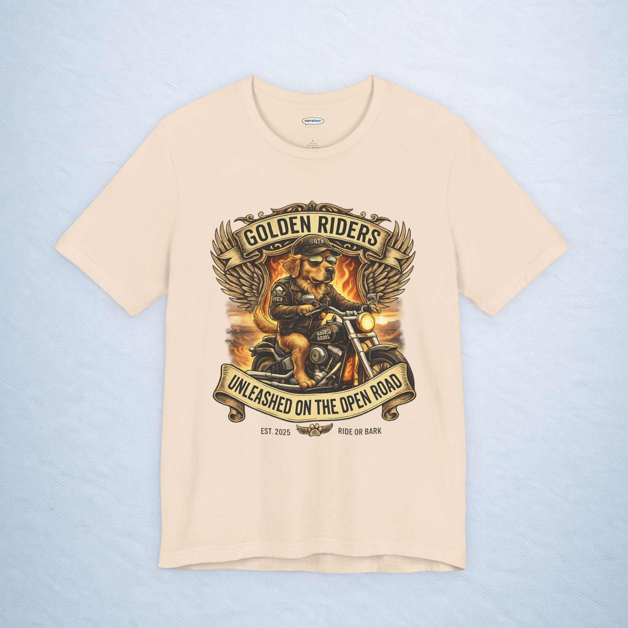 golden retriever: golden riders