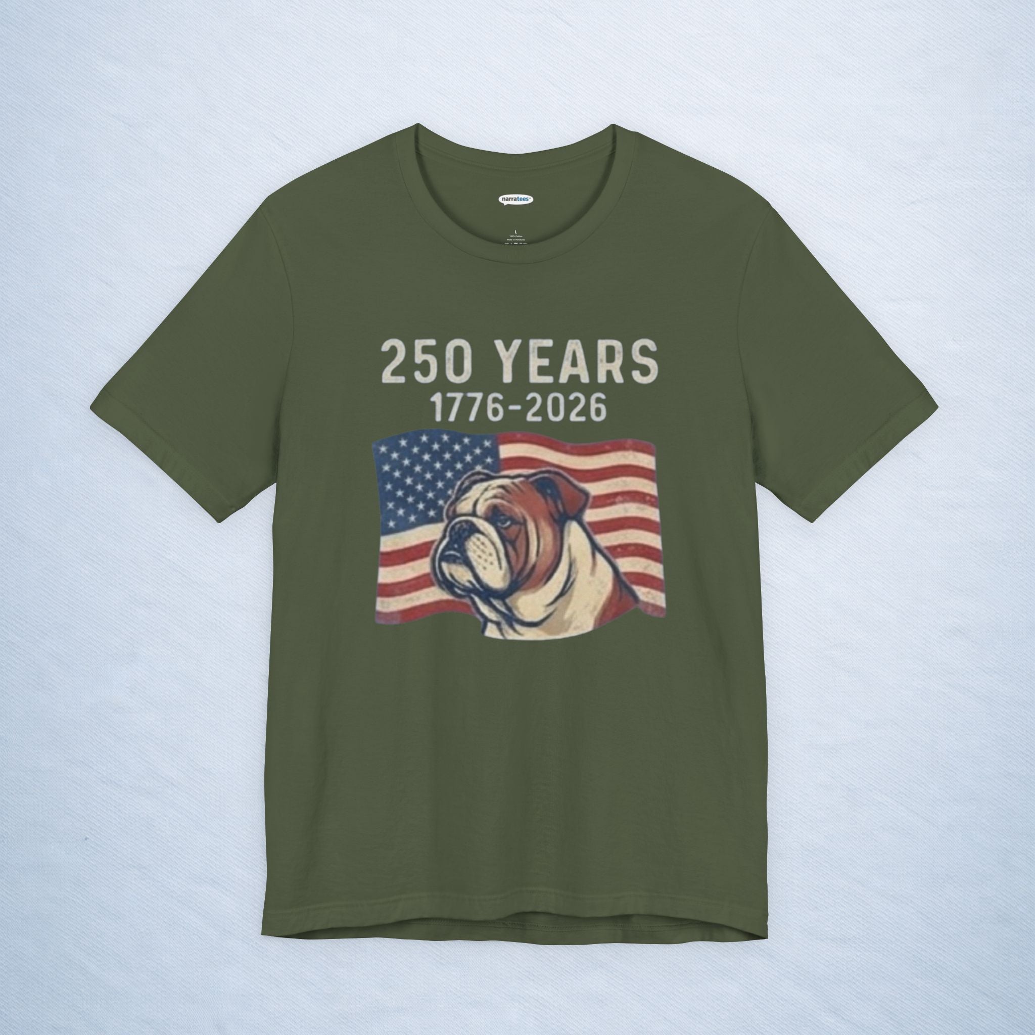 250 years english bulldog