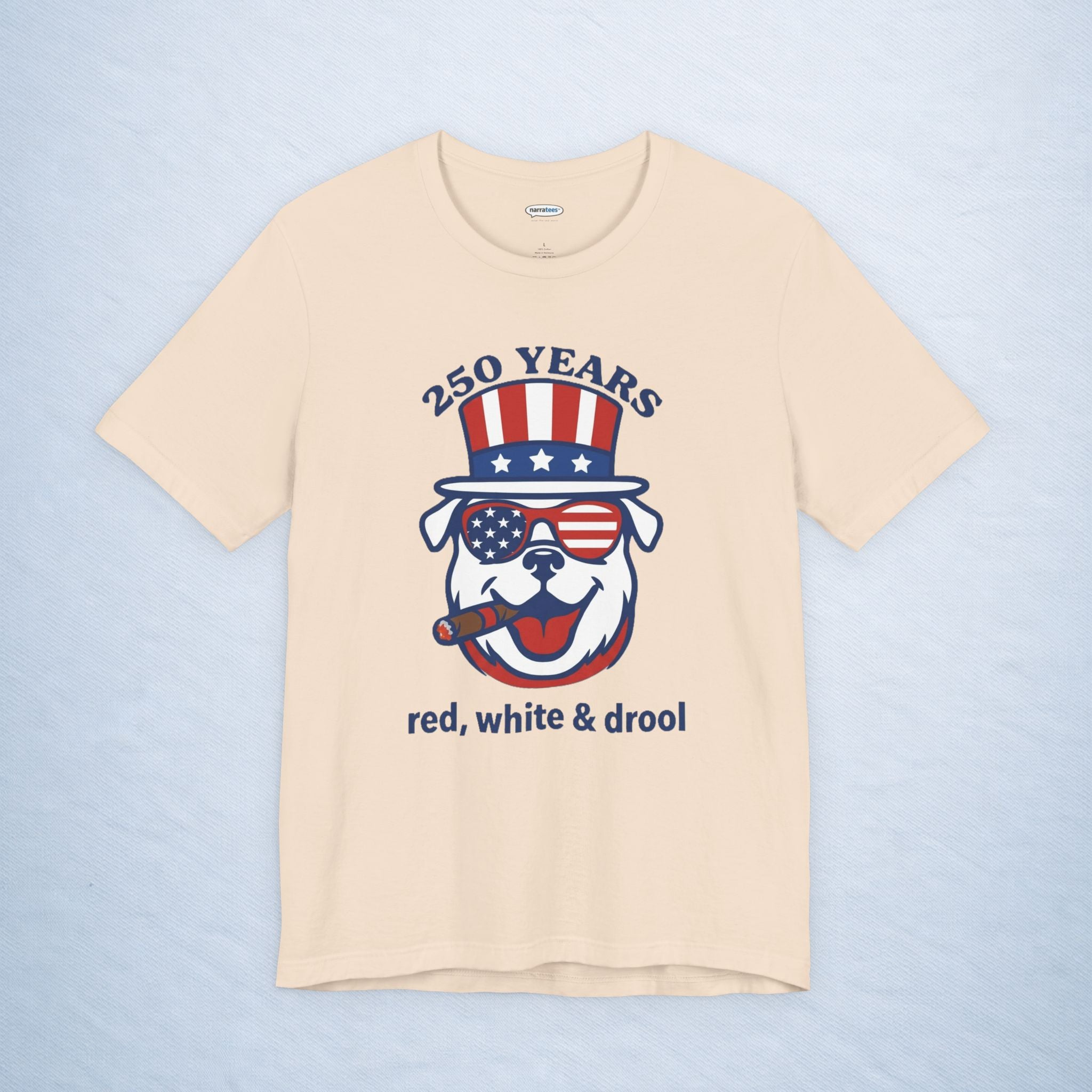 250 years red, white & drool