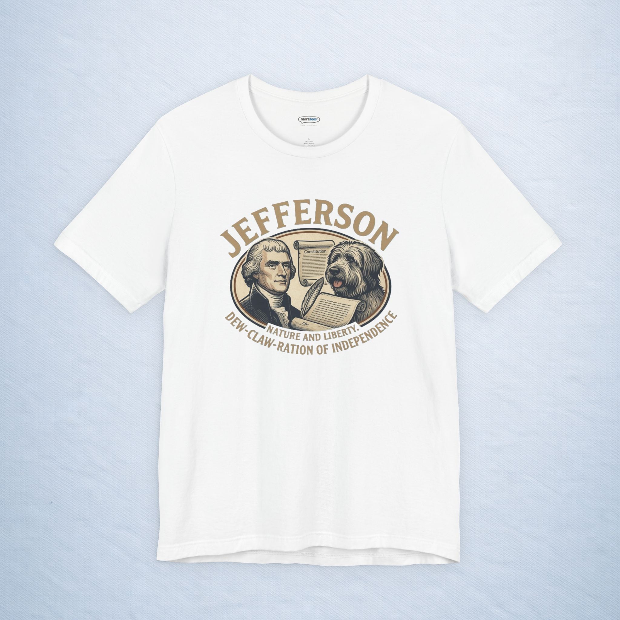 jefferson: dewclawration of independence