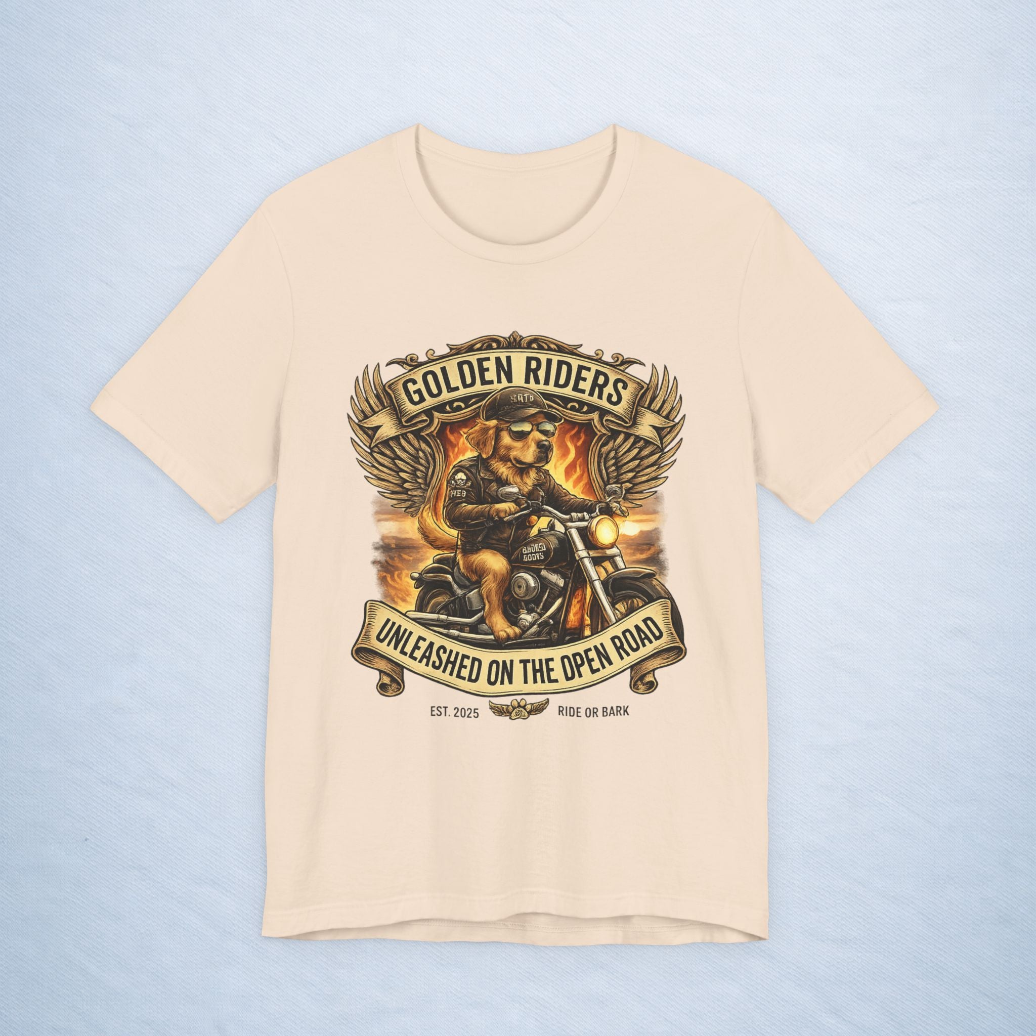 golden retriever: golden riders