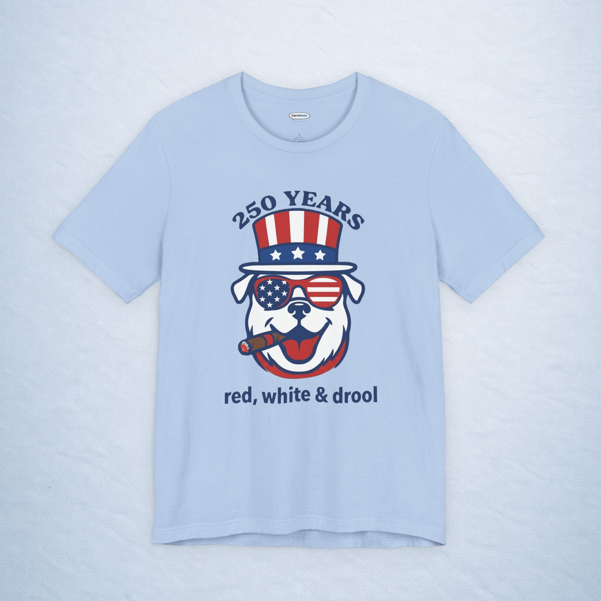 250 years red, white & drool