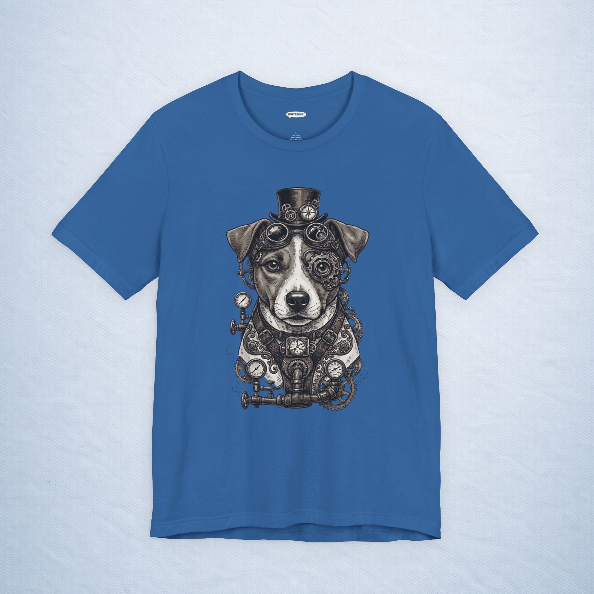 jack russell: steampunk - mono