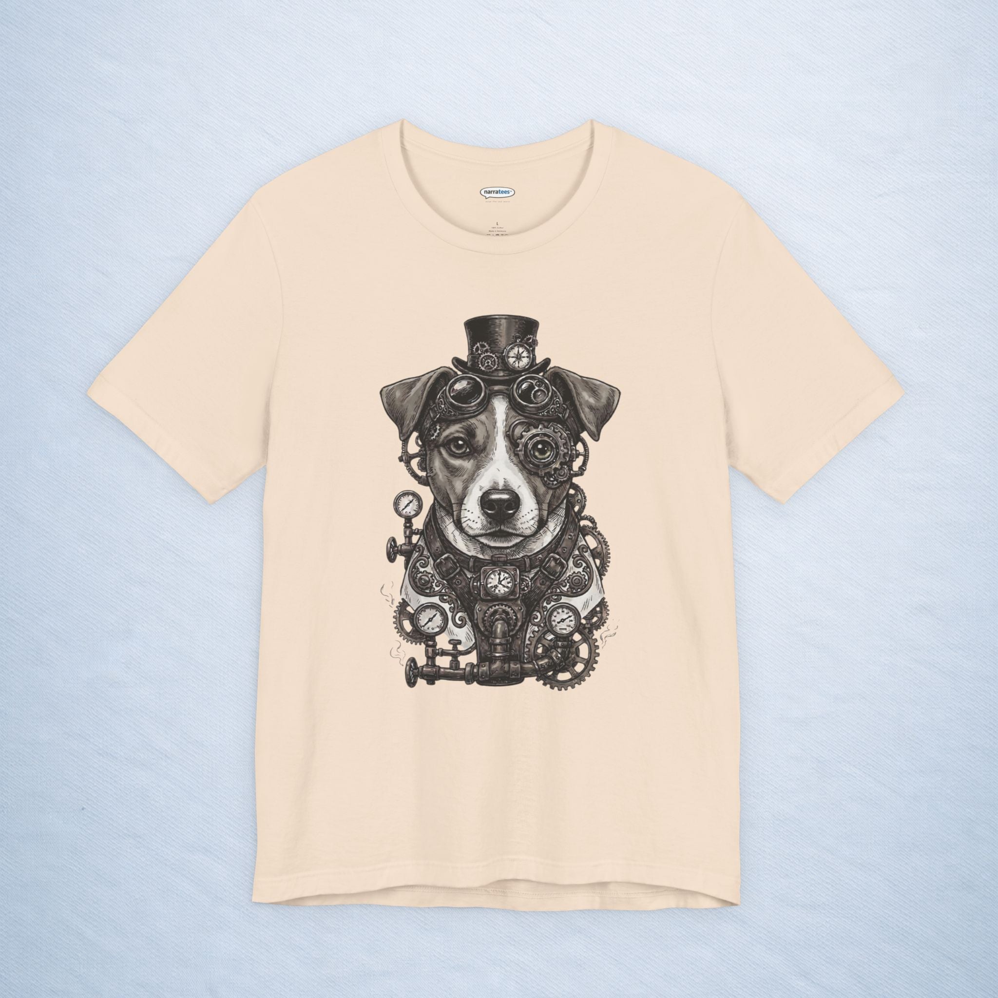 jack russell: steampunk - mono