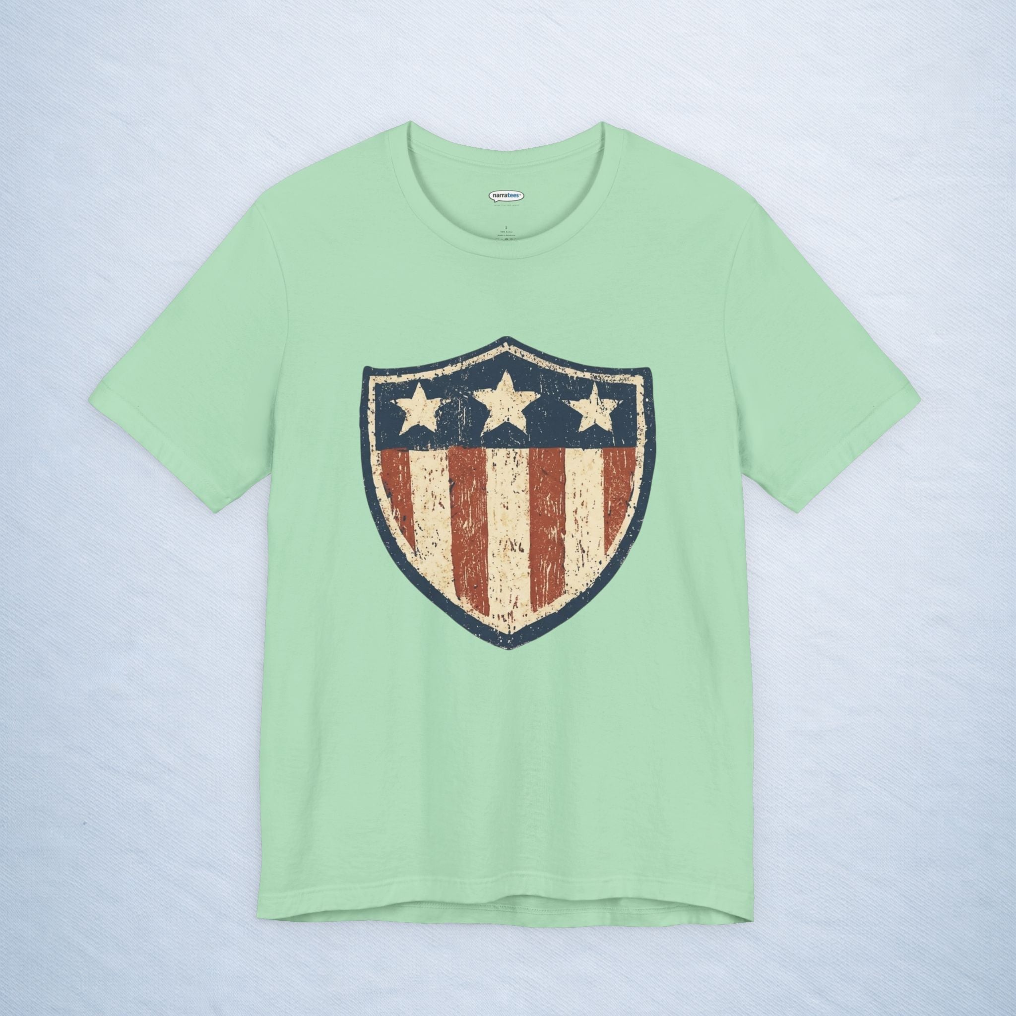 vintage american shield