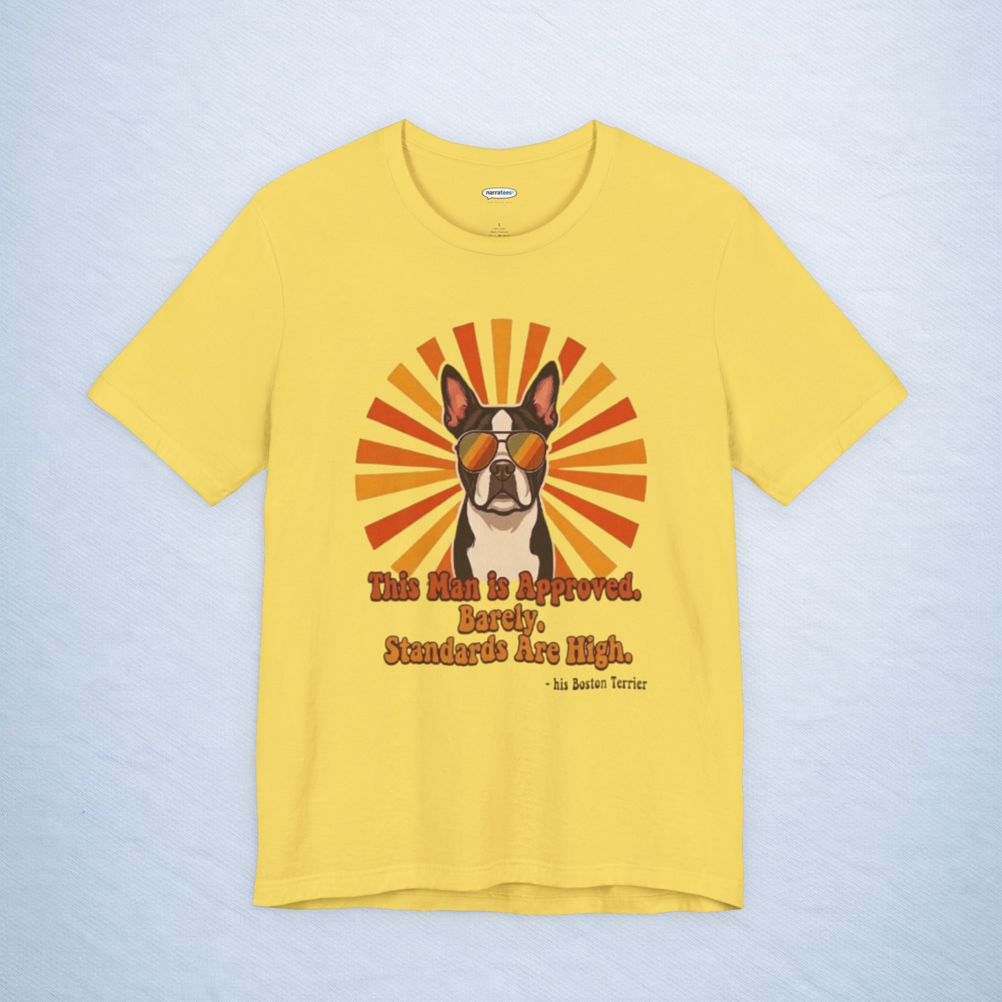 boston terrier: this man is approved