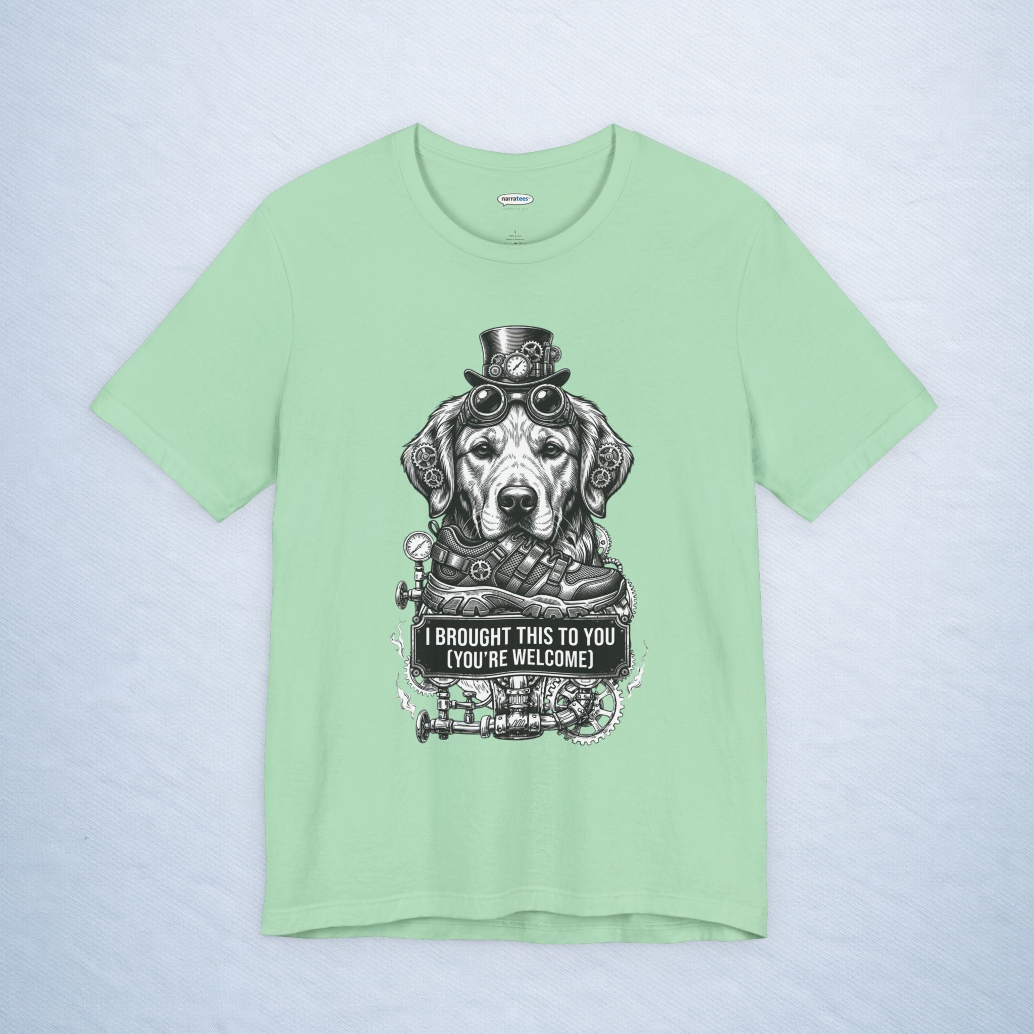 golden retriever: i brought this to you