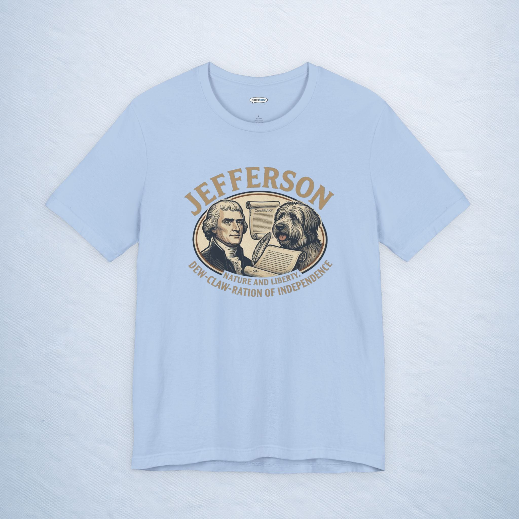 jefferson: dewclawration of independence