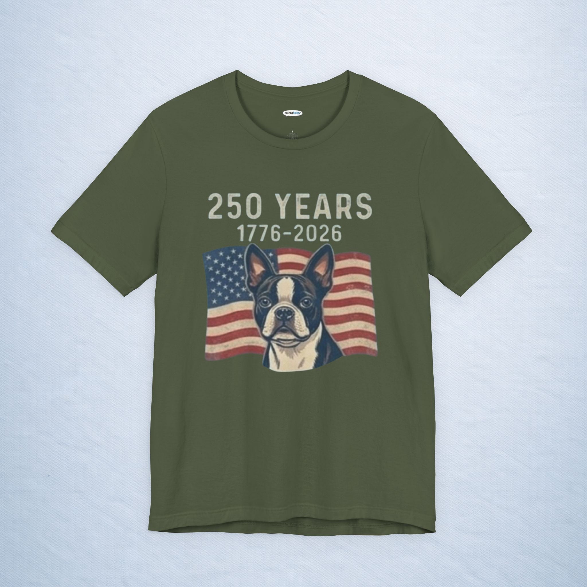 250 years boston terrier