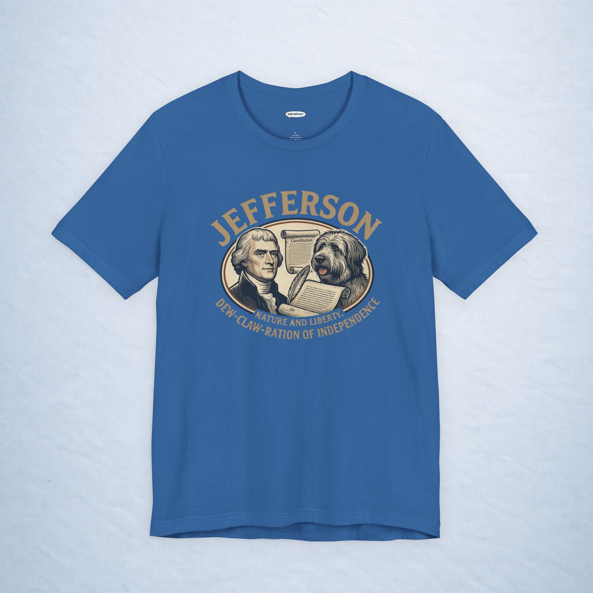 jefferson: dewclawration of independence