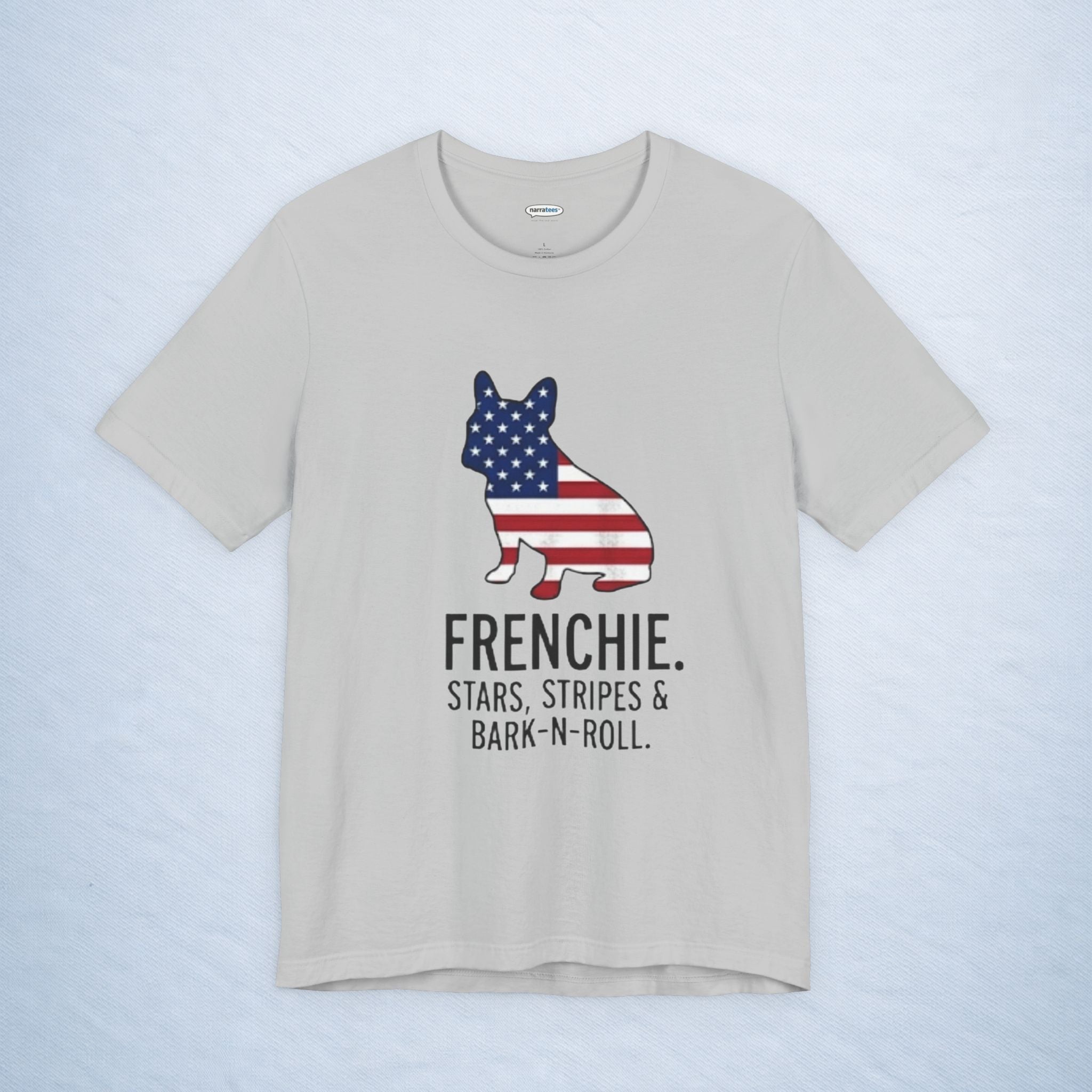 frenchie: stars, stripes & bark-n-roll
