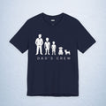 dad's crew: 2 sons + 2 dogs