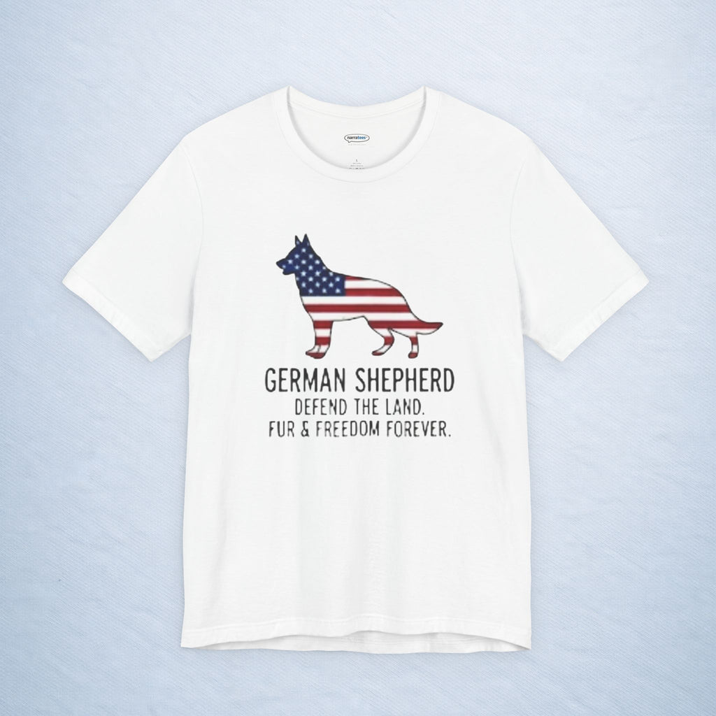 german shepard: fur and freedom forever