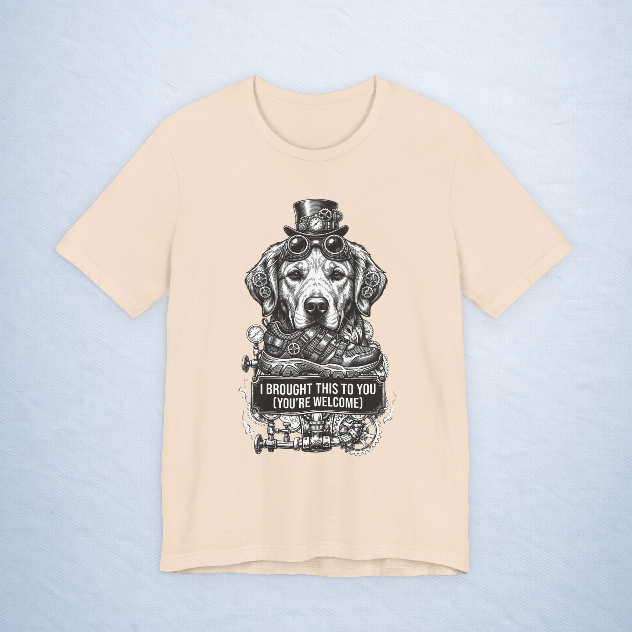 golden retriever: i brought this to you