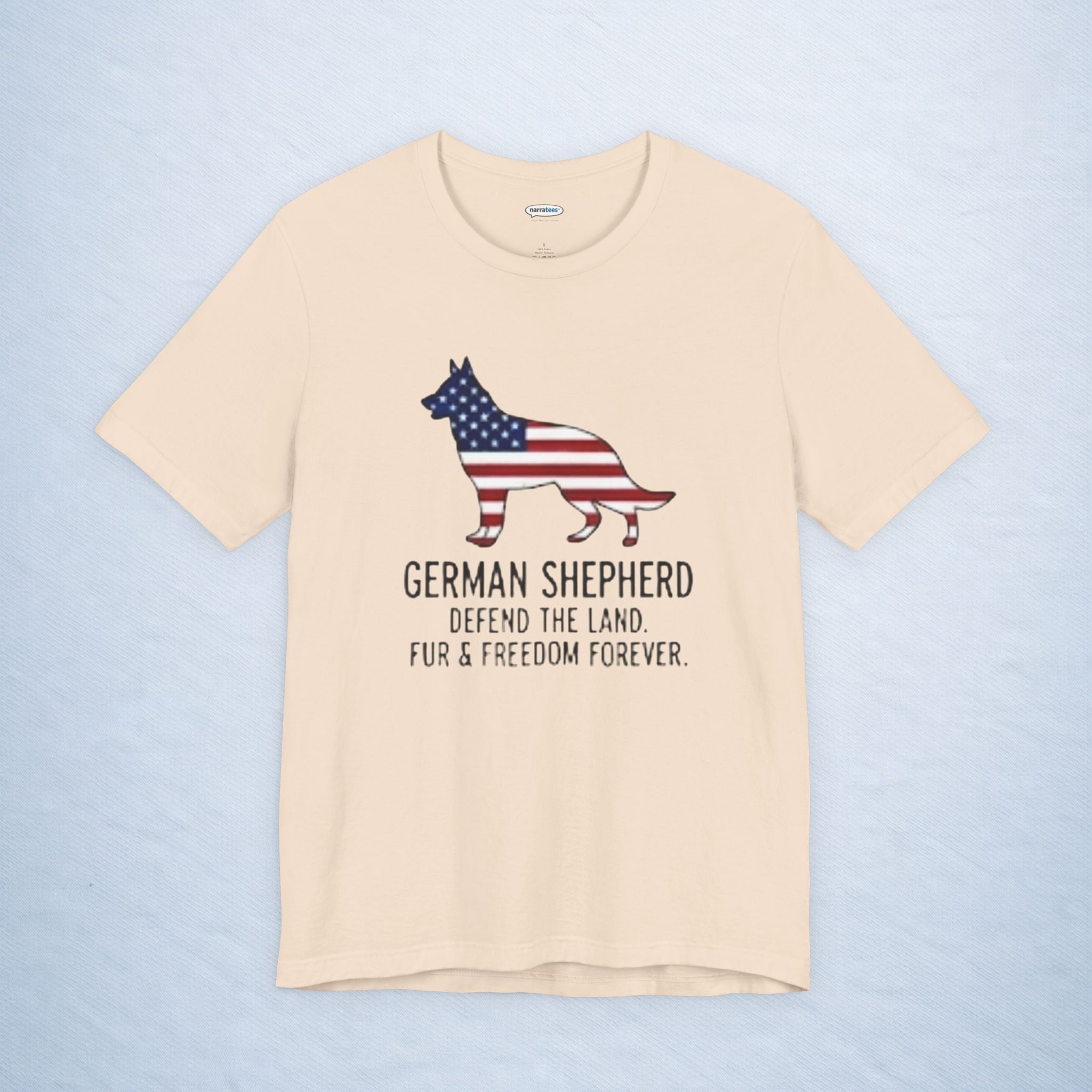 german shepard: fur and freedom forever