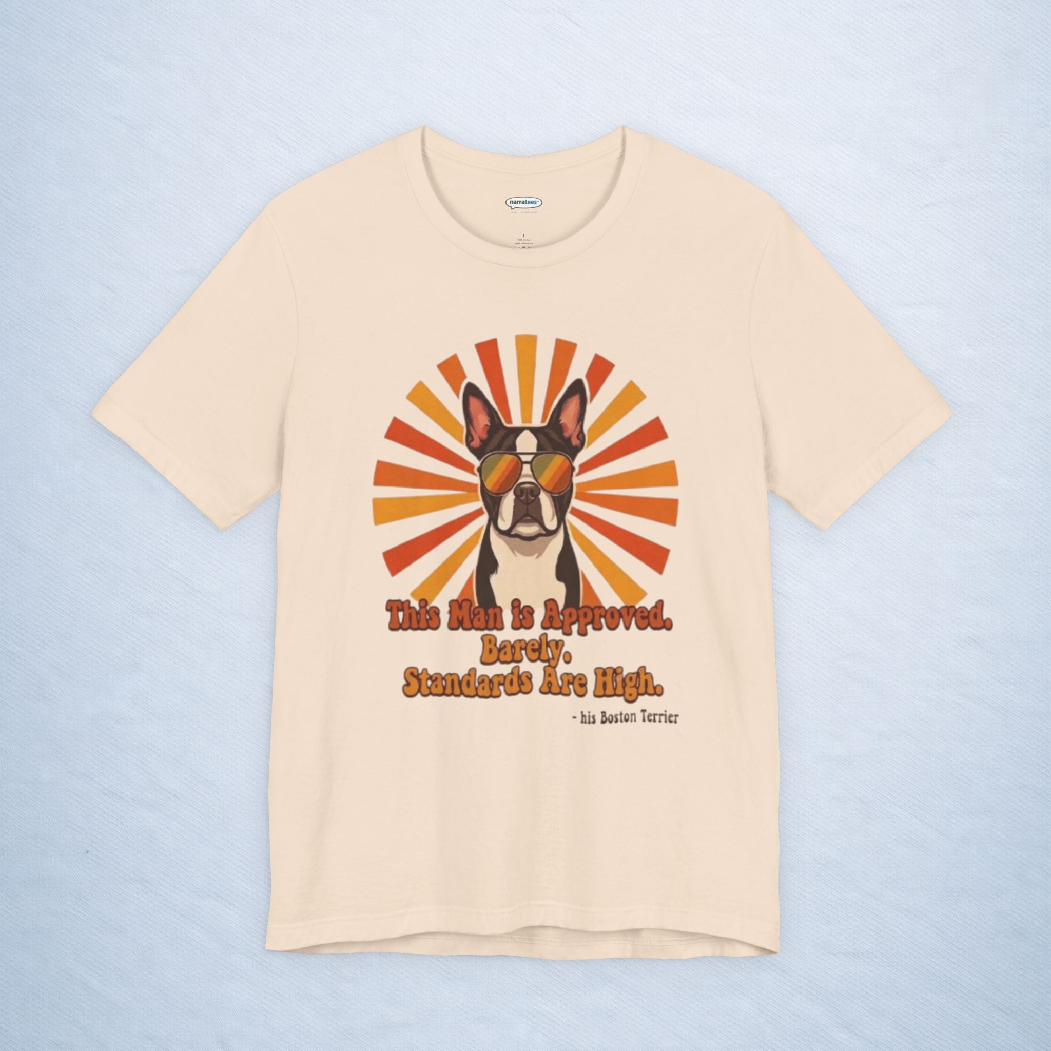 boston terrier: this man is approved