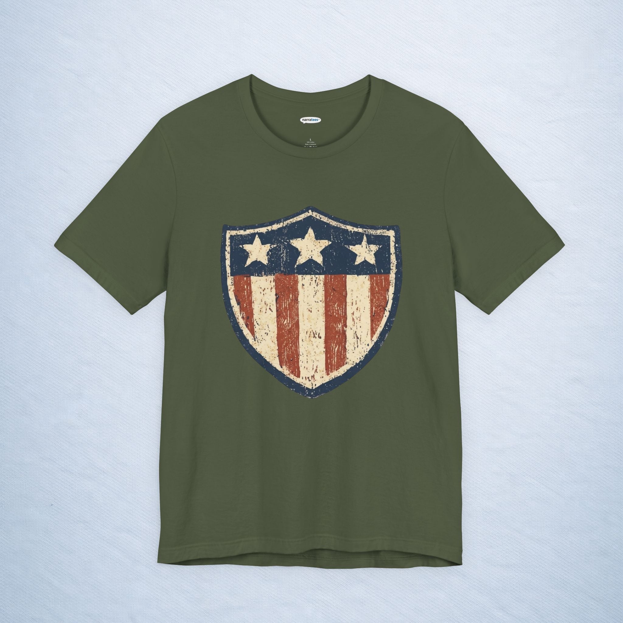 vintage american shield