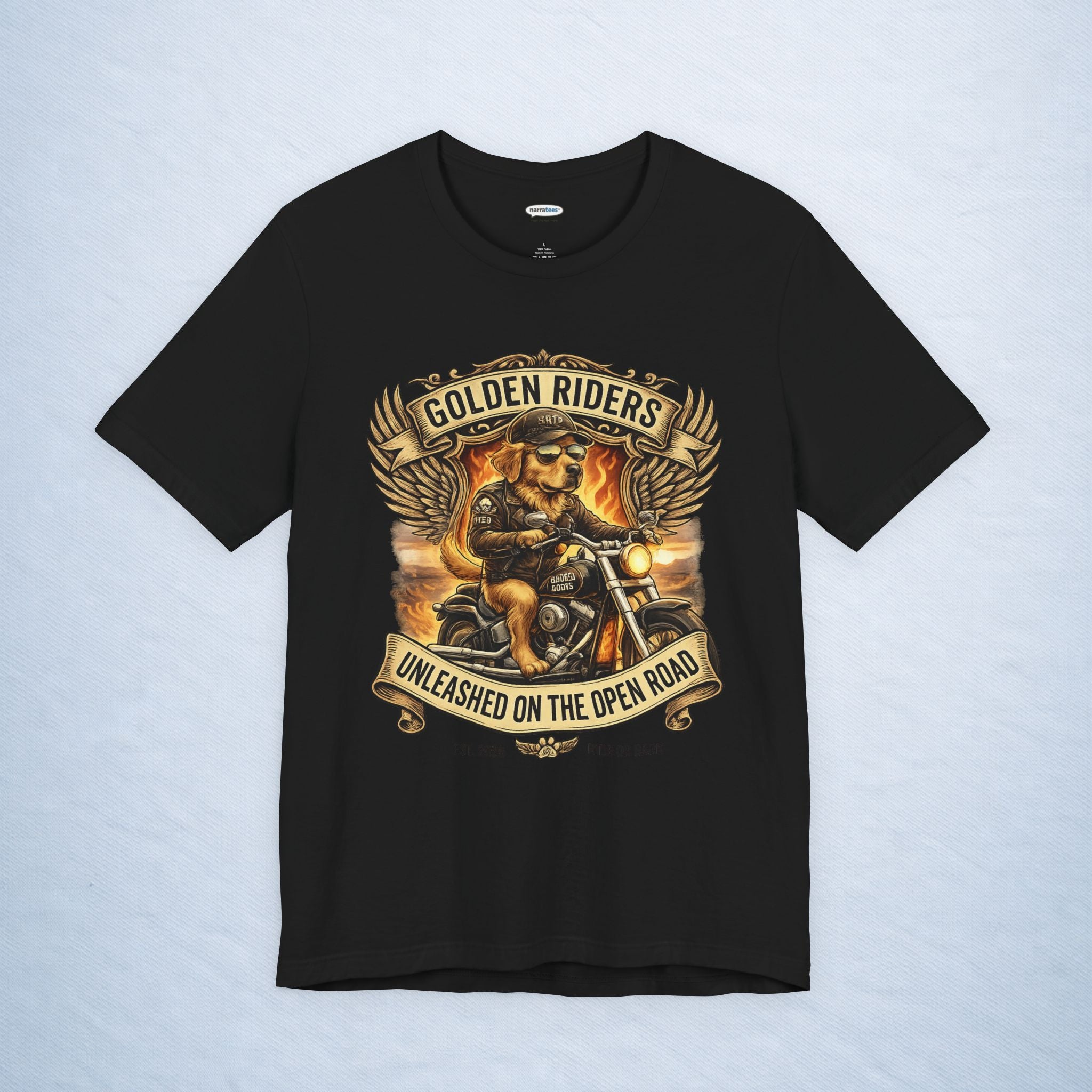 golden retriever: golden riders