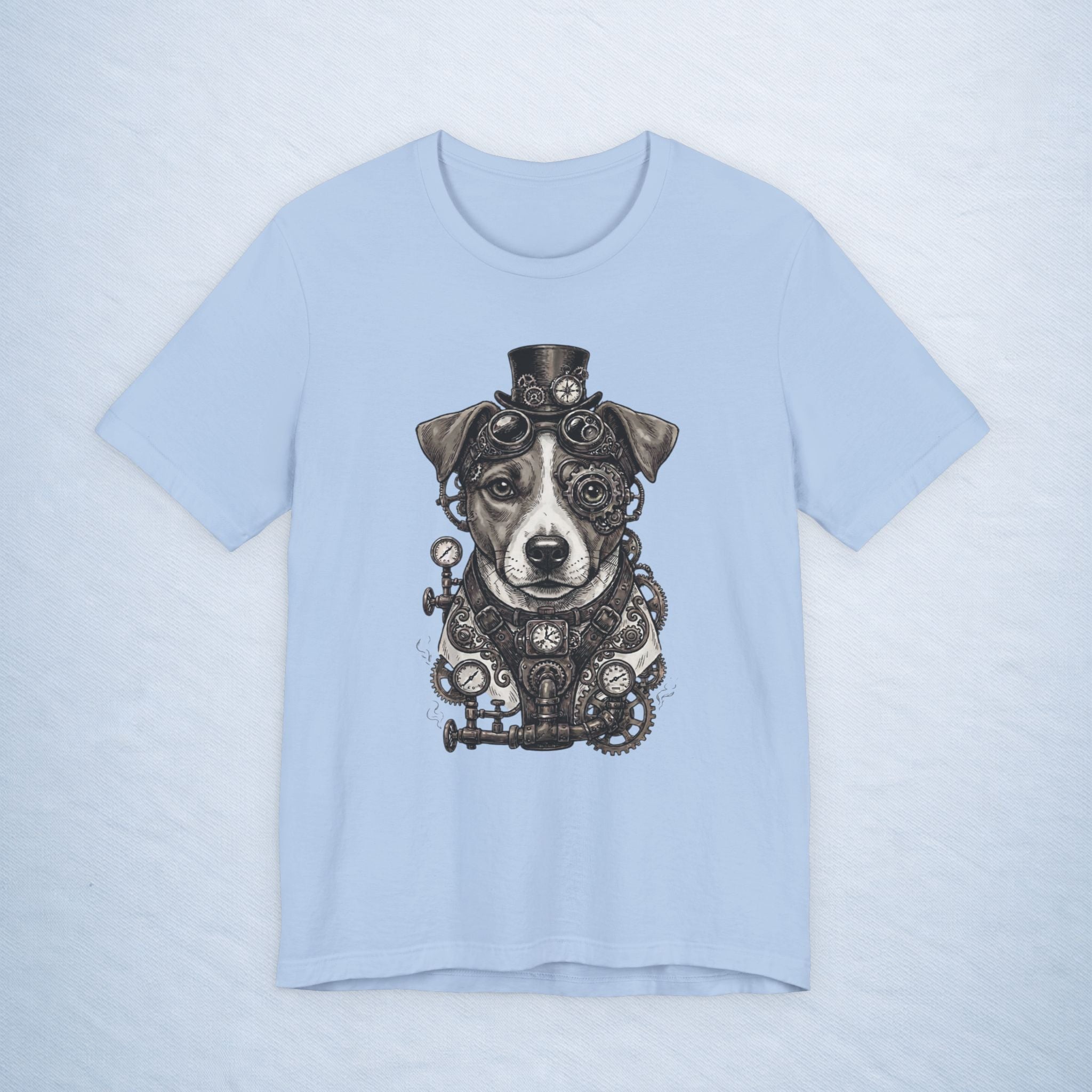 jack russell: steampunk - mono