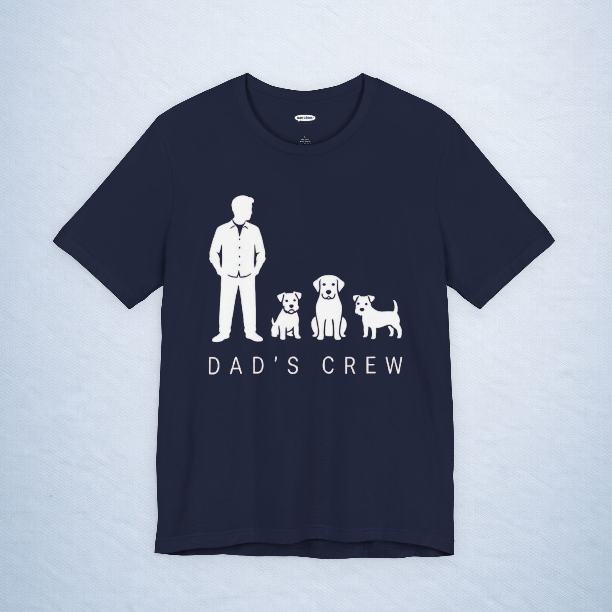 dad's crew: 3 dogs