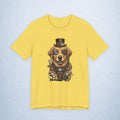 golden retriever: steampunk