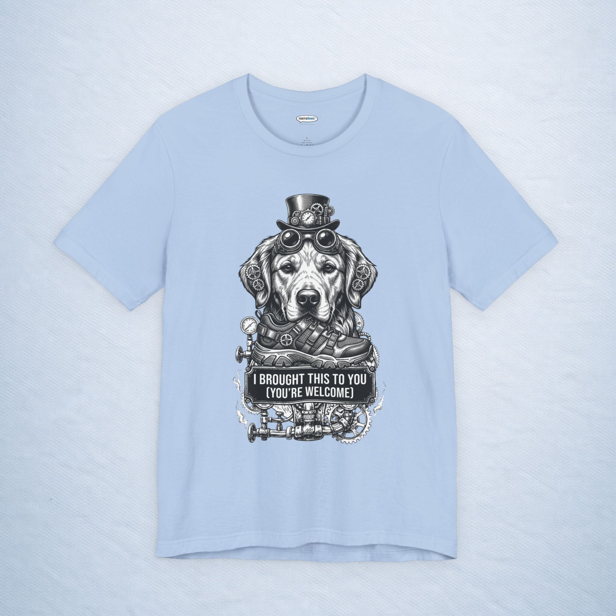 golden retriever: i brought this to you