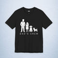 dad's crew: daughter + 2 dogs
