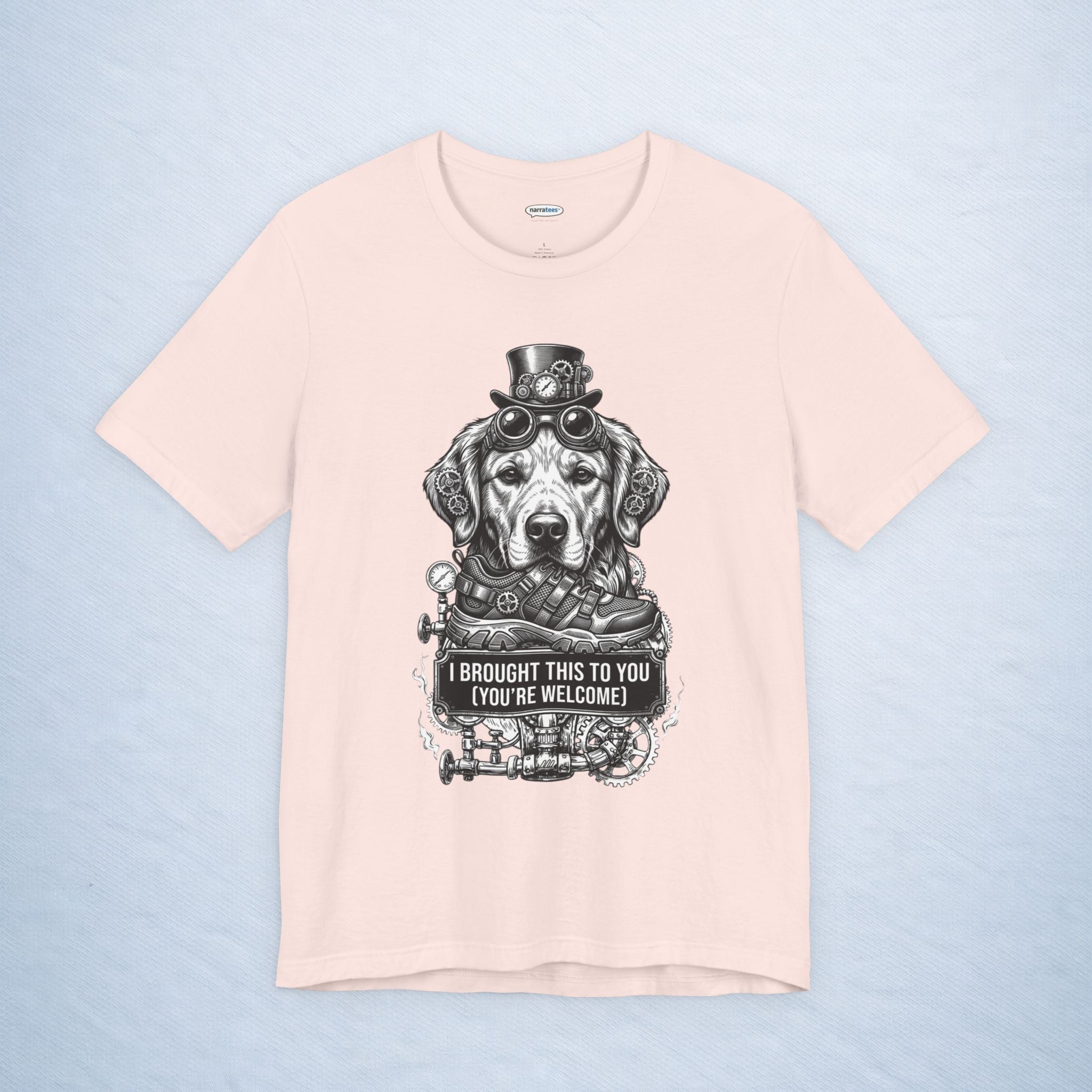 golden retriever: i brought this to you