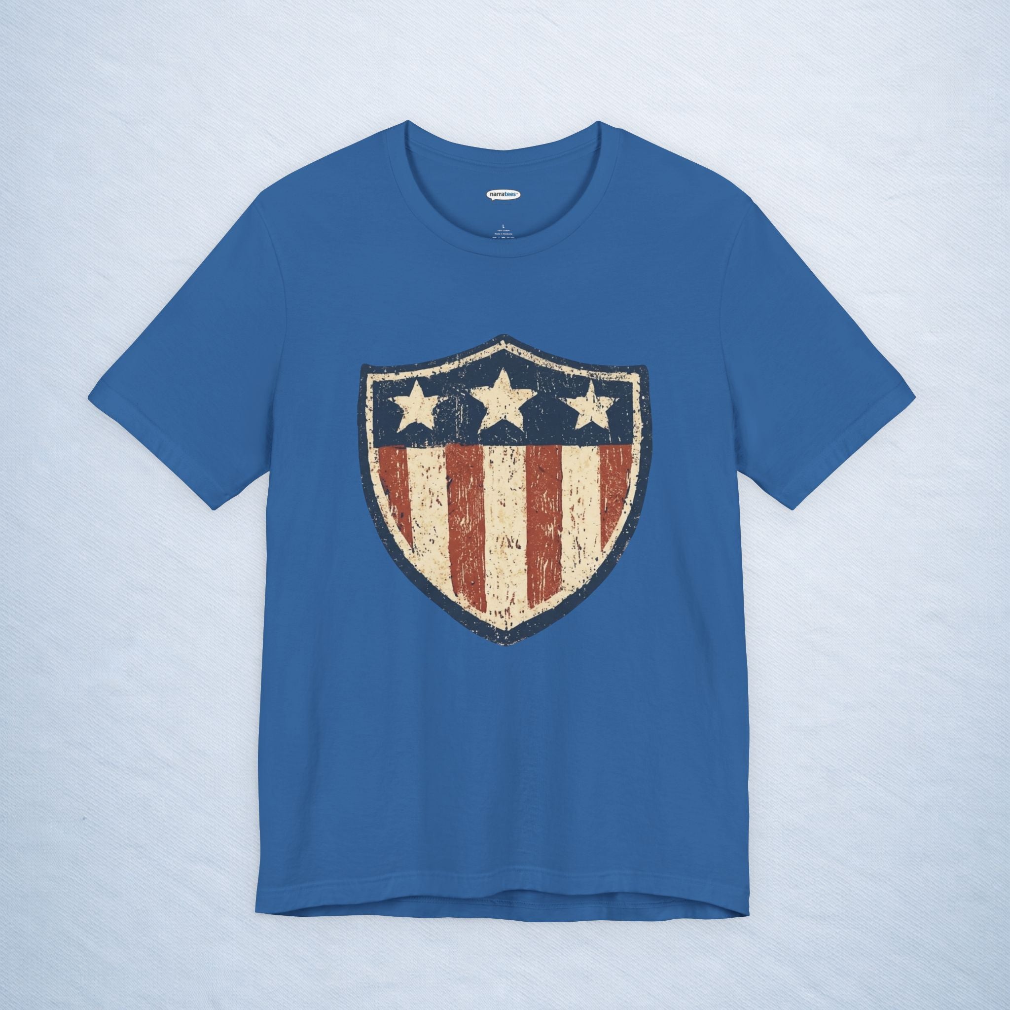vintage american shield