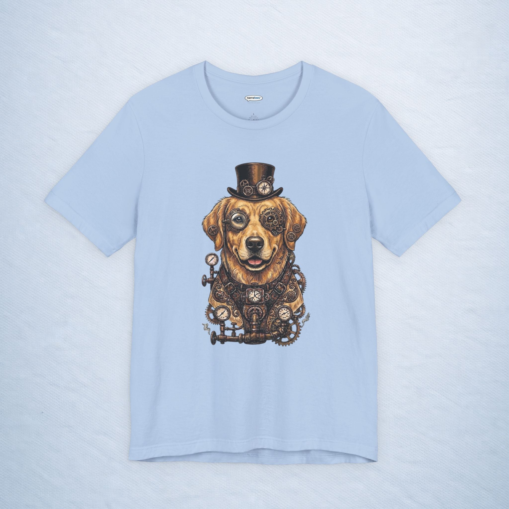 golden retriever: steampunk