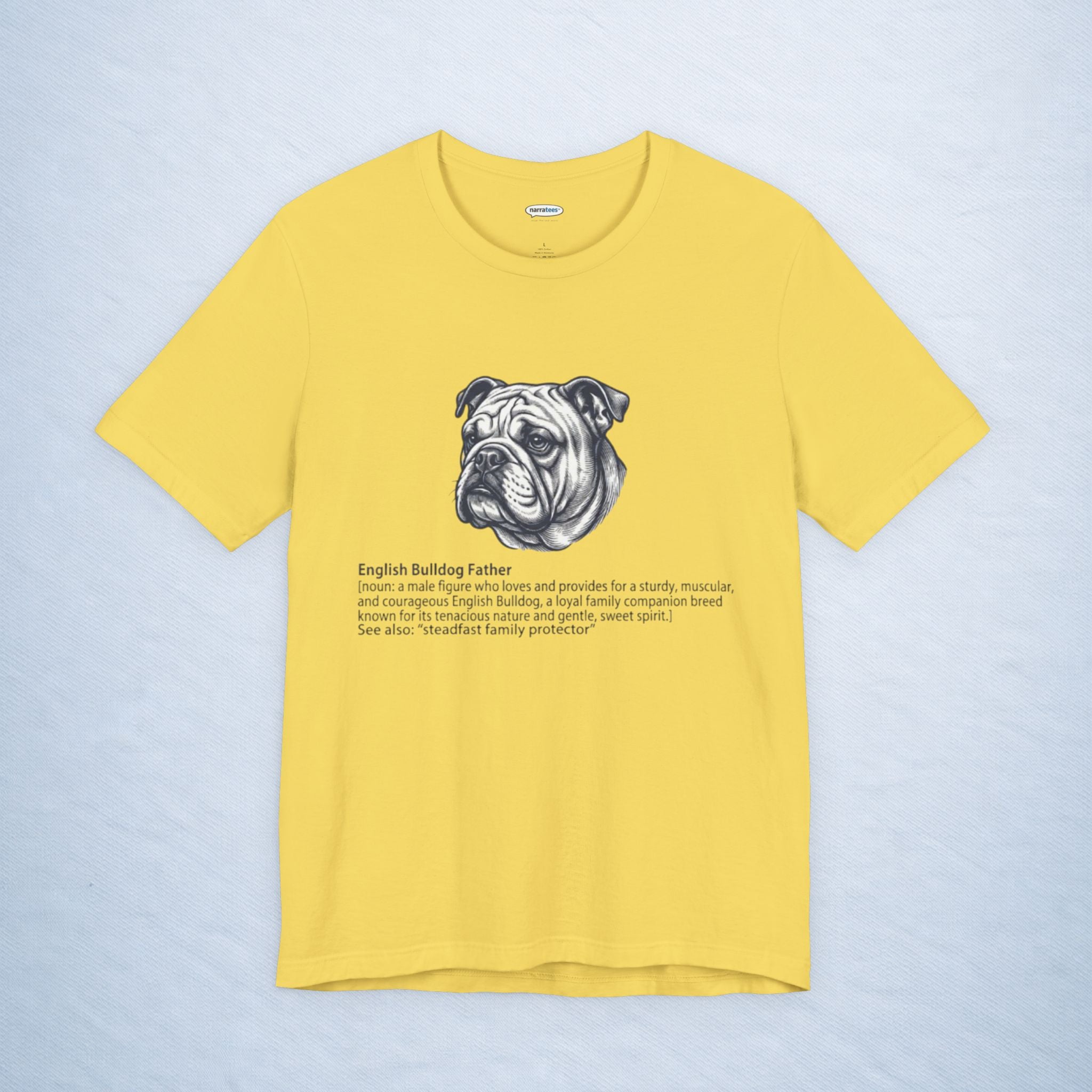 english bulldog father definition
