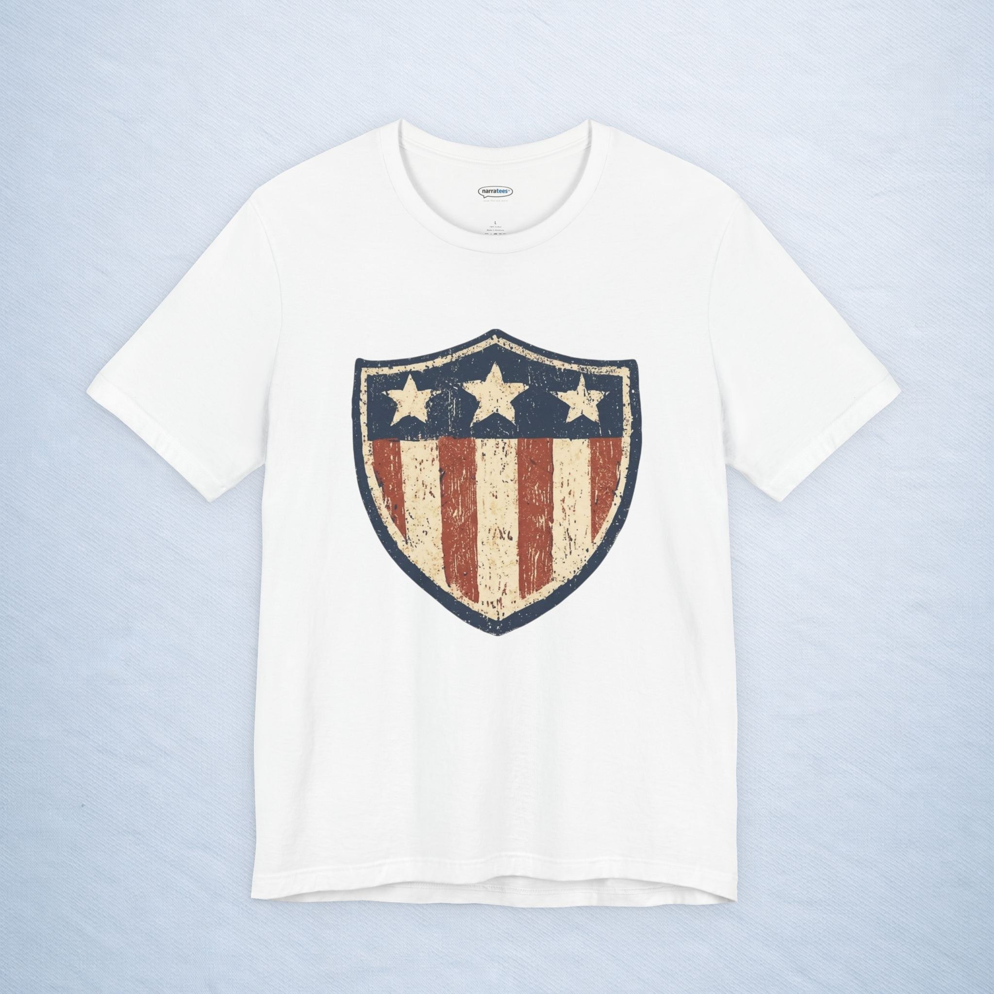 vintage american shield