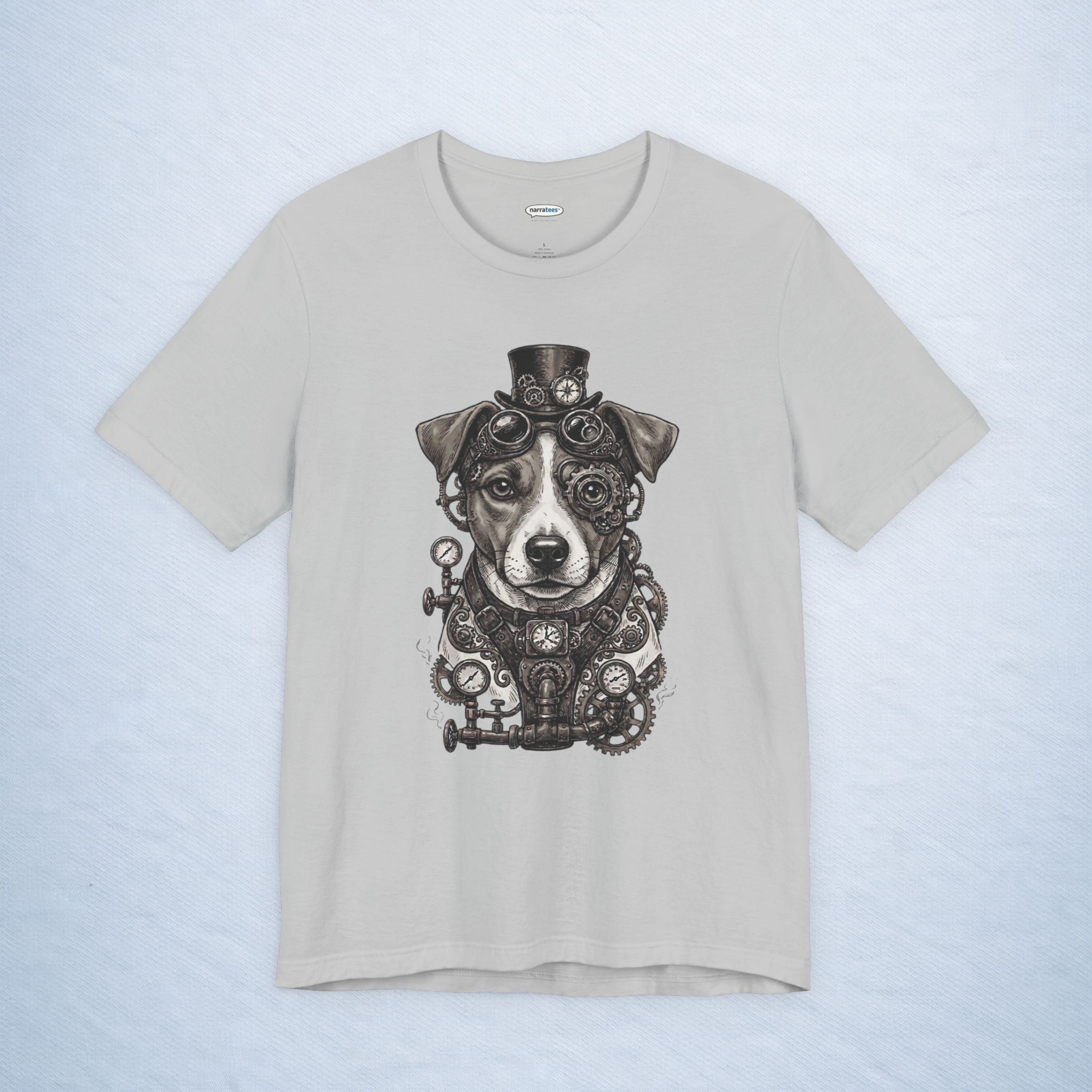 jack russell: steampunk - mono