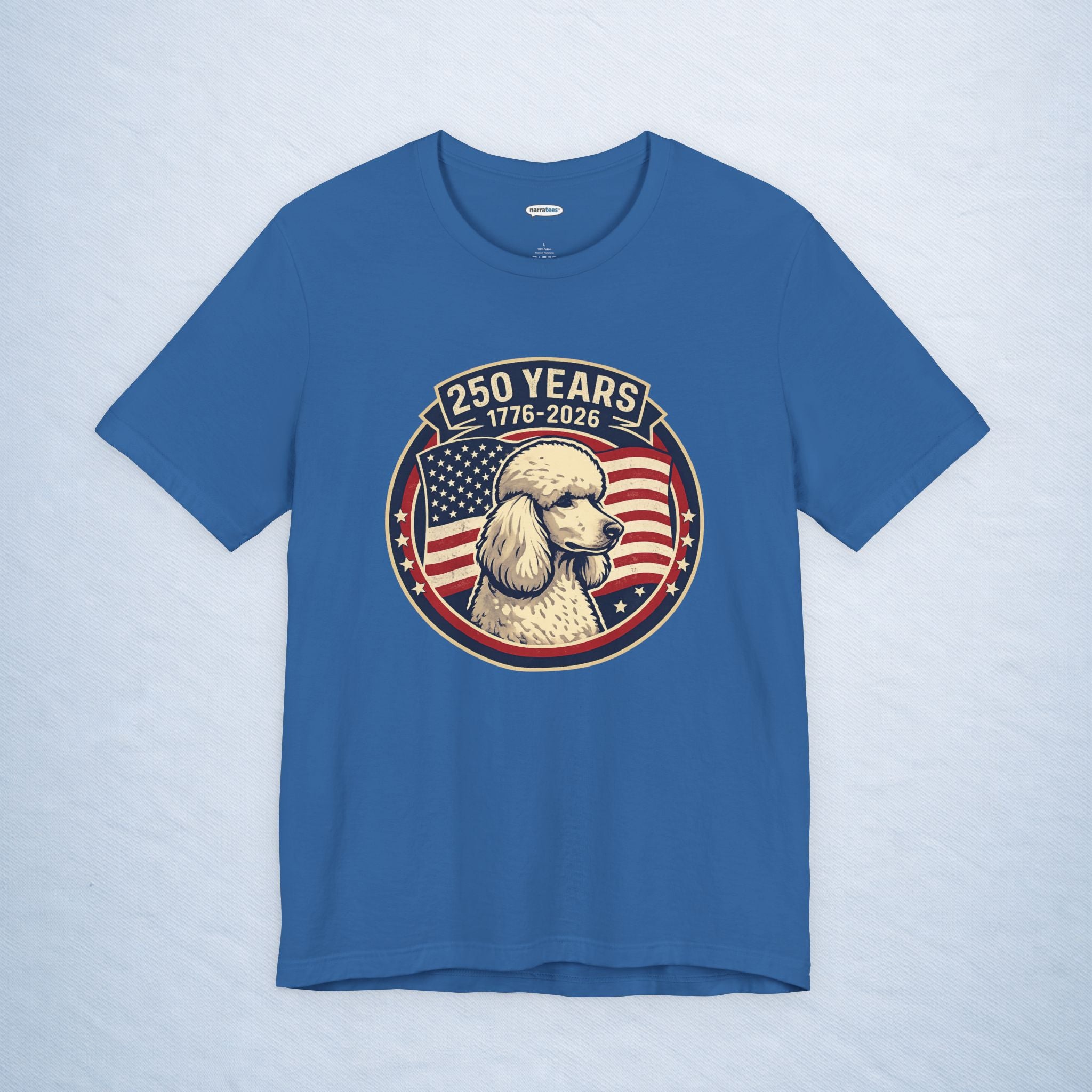 250 years: poodle