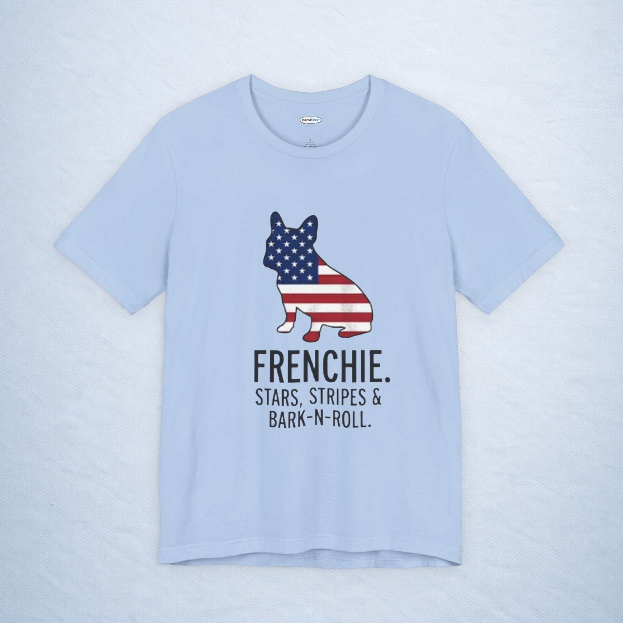 frenchie: stars, stripes & bark-n-roll