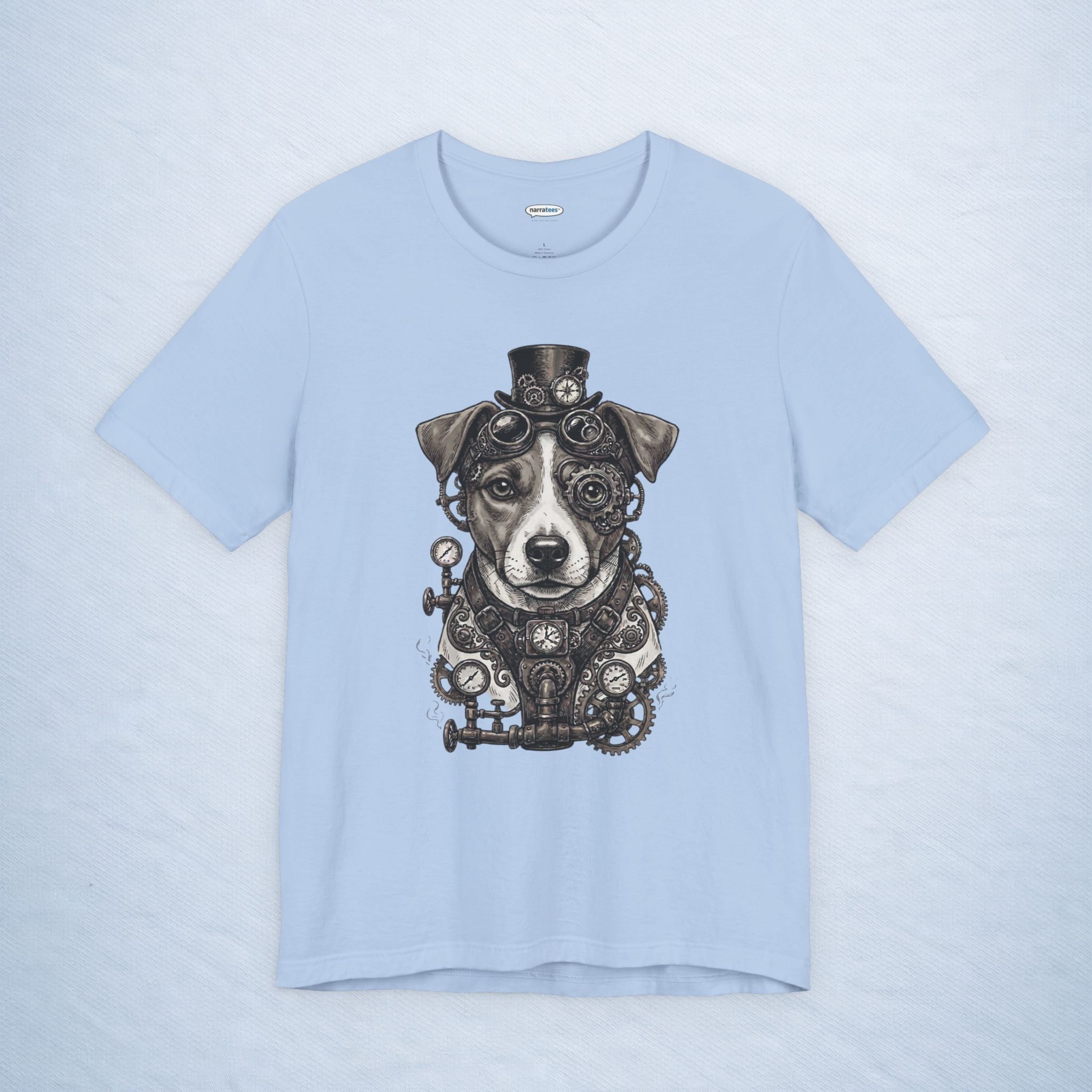 jack russell: steampunk - mono