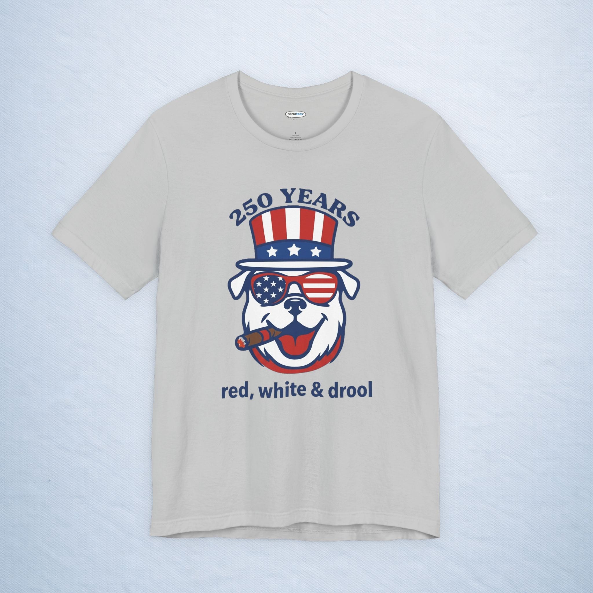 250 years red, white & drool