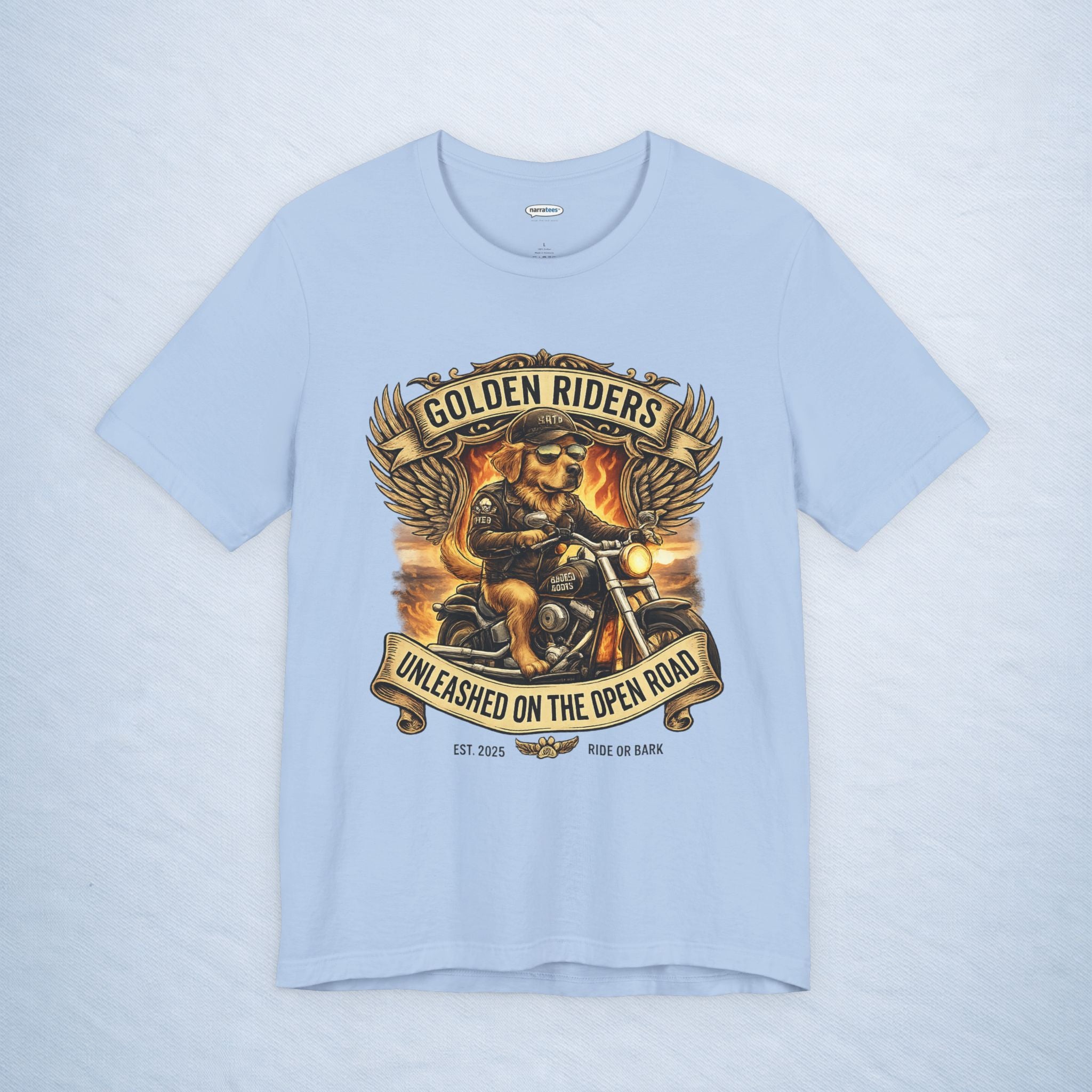 golden retriever: golden riders