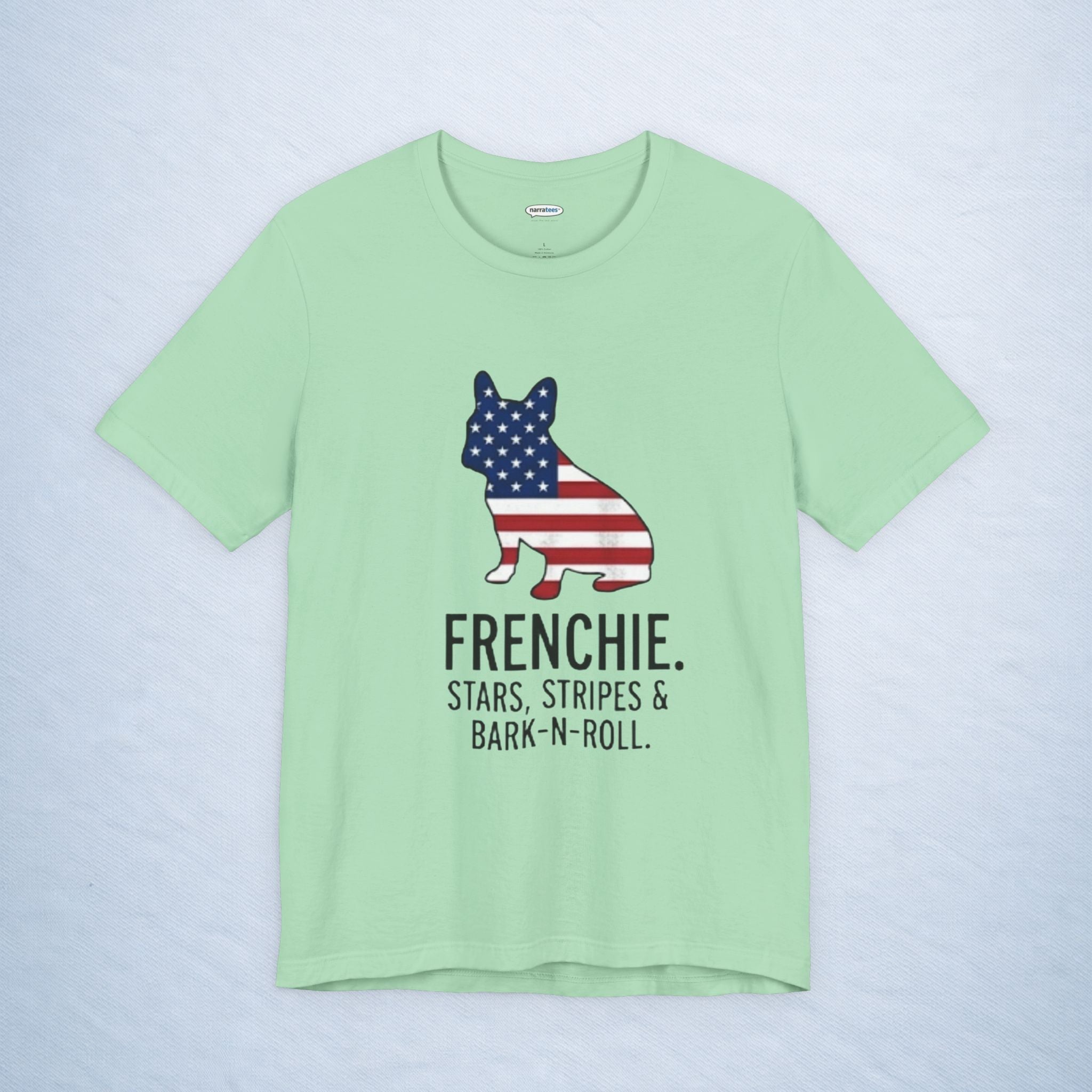 frenchie: stars, stripes & bark-n-roll
