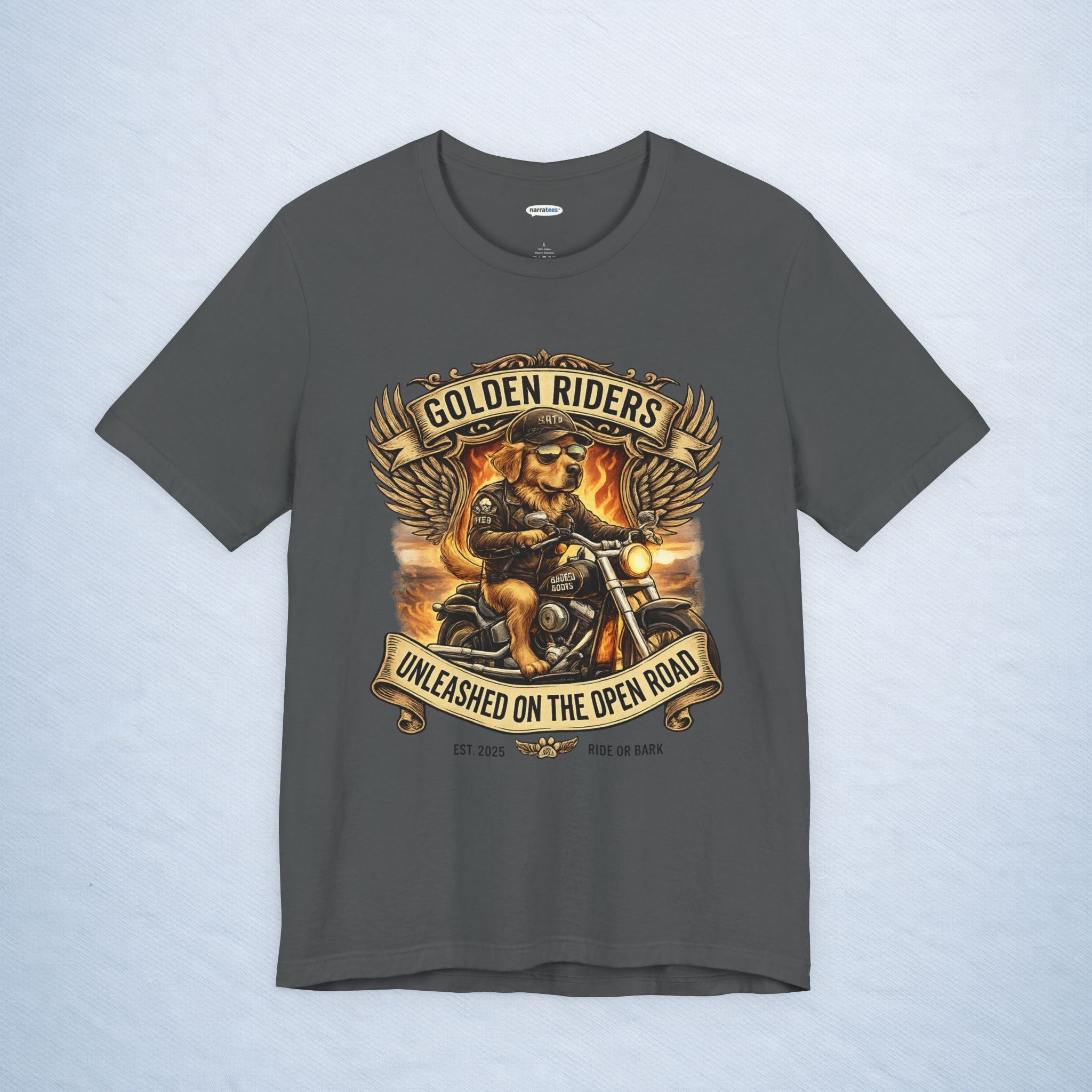 golden retriever: golden riders