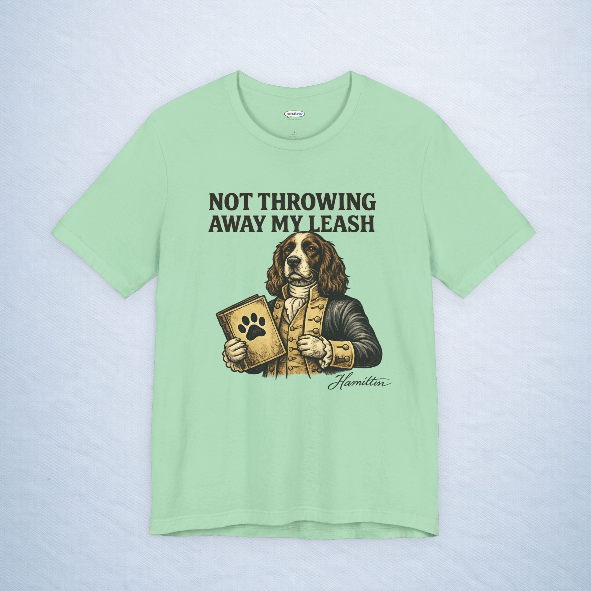 hamilton: not throwing away my leash