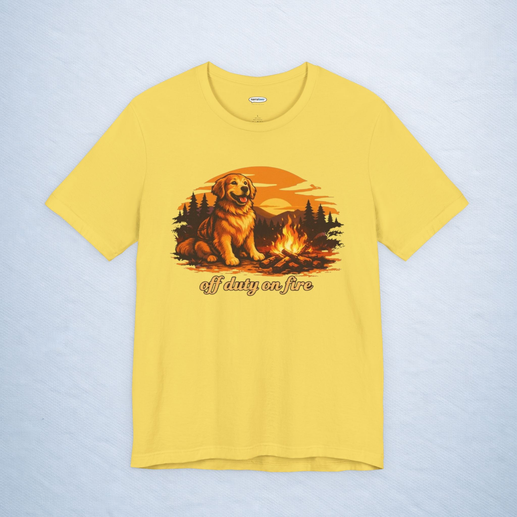 off duty on fire