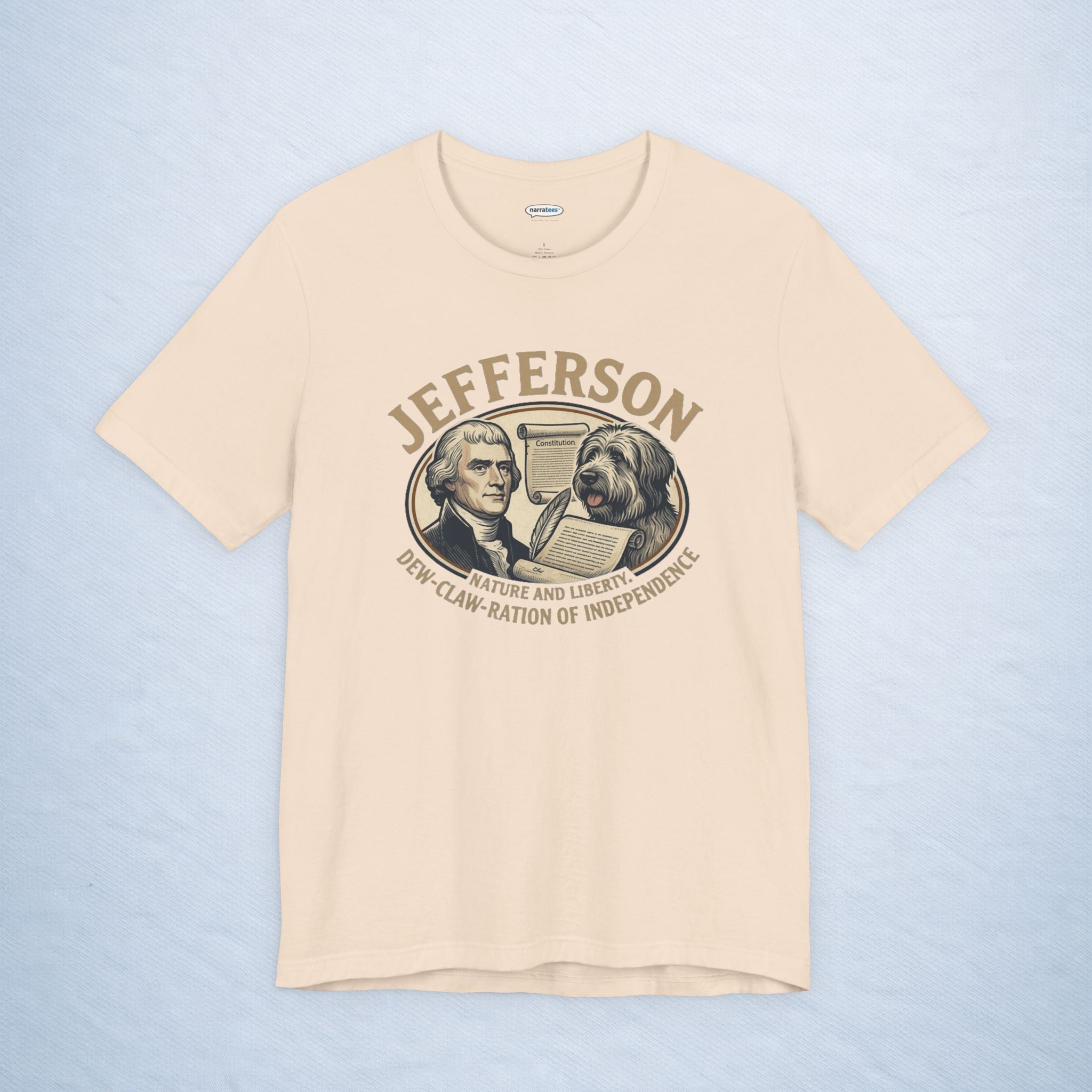 jefferson: dewclawration of independence