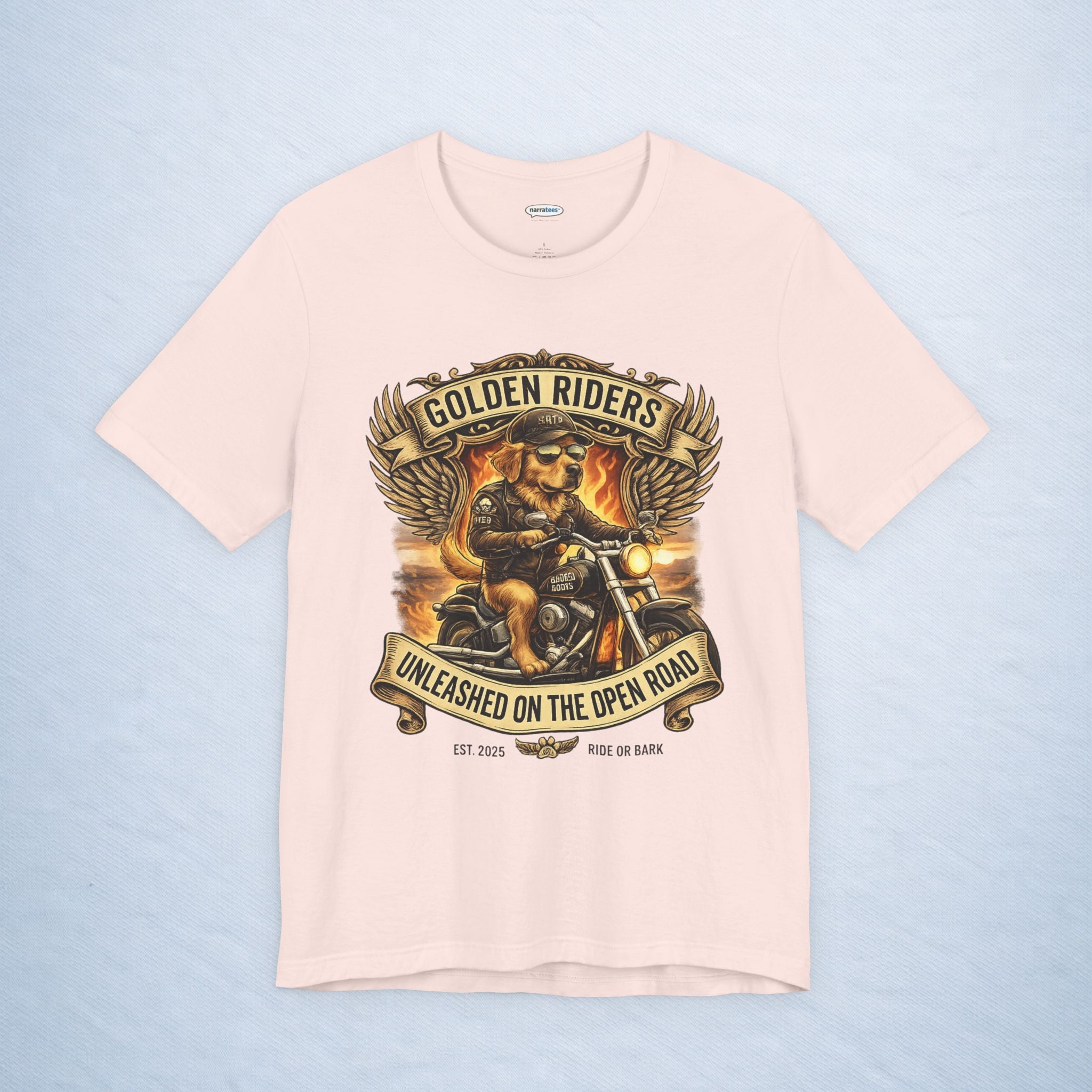 golden retriever: golden riders