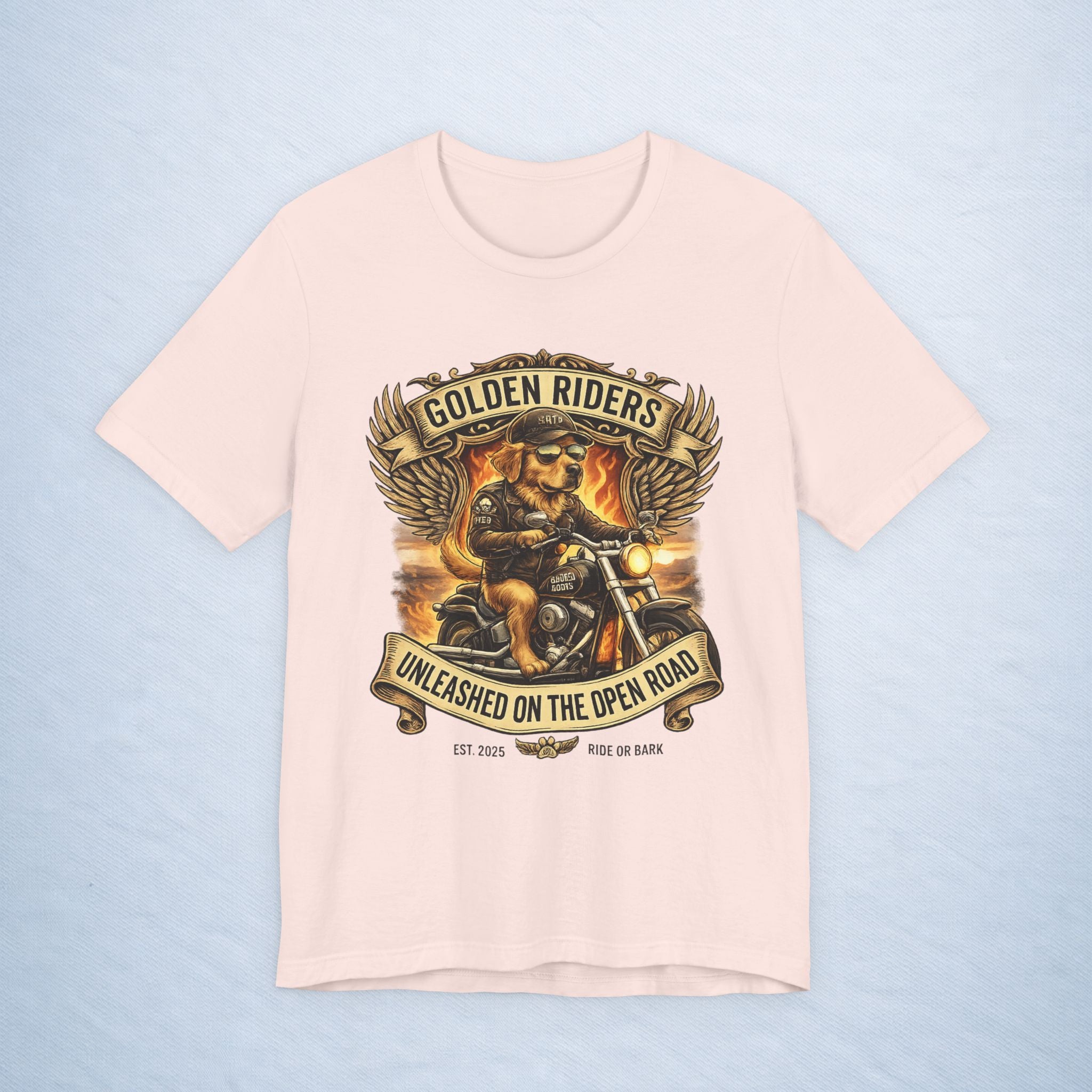 golden retriever: golden riders