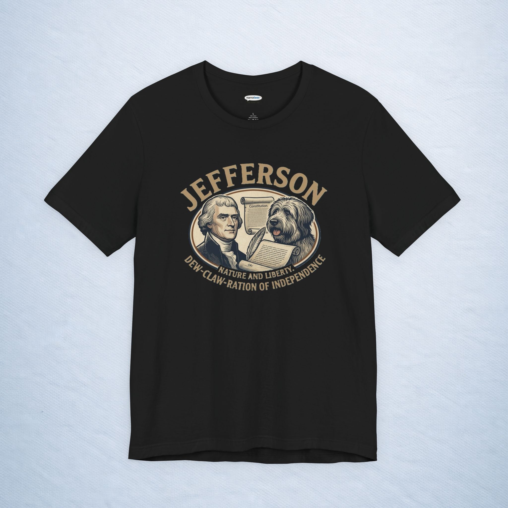 jefferson: dewclawration of independence