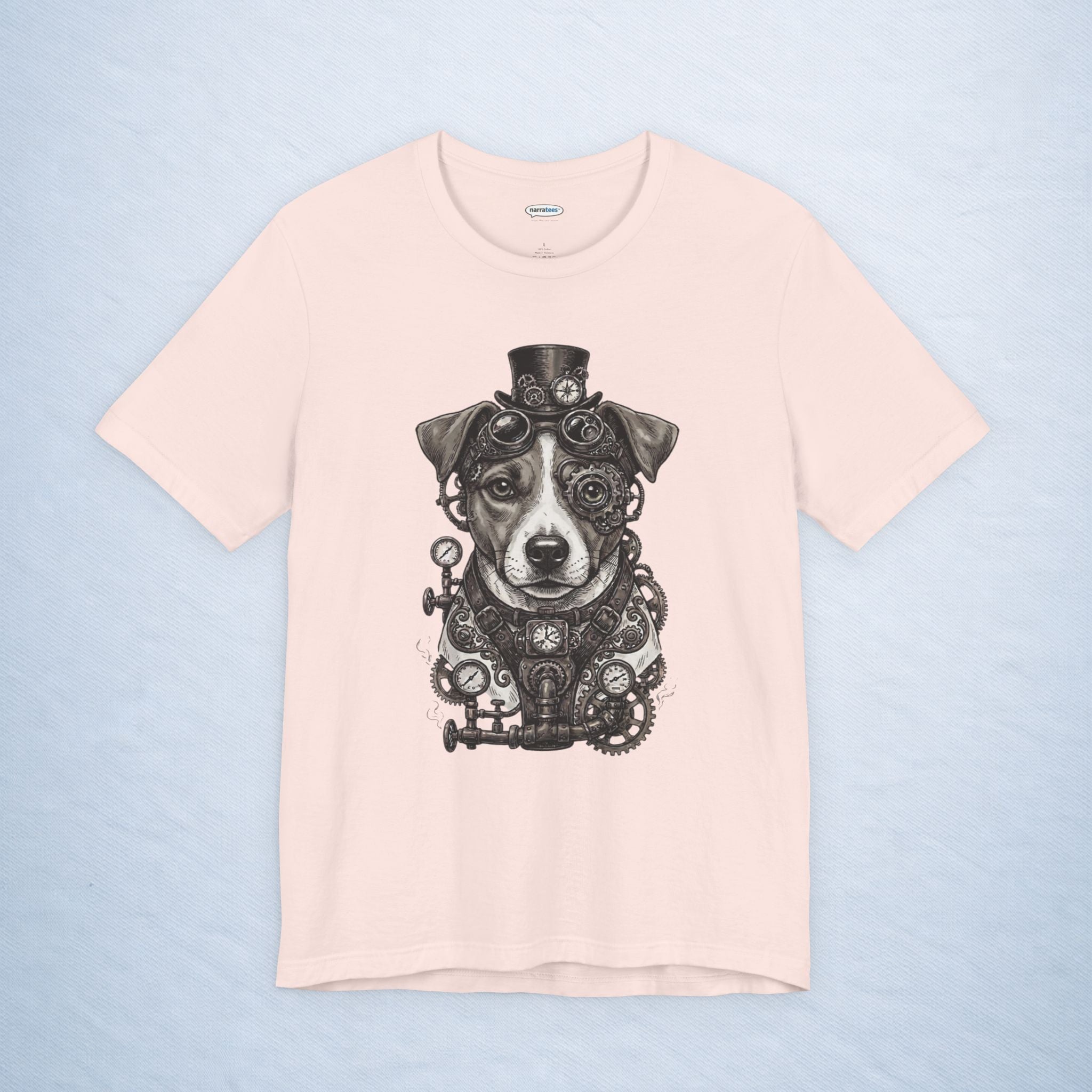 jack russell: steampunk - mono